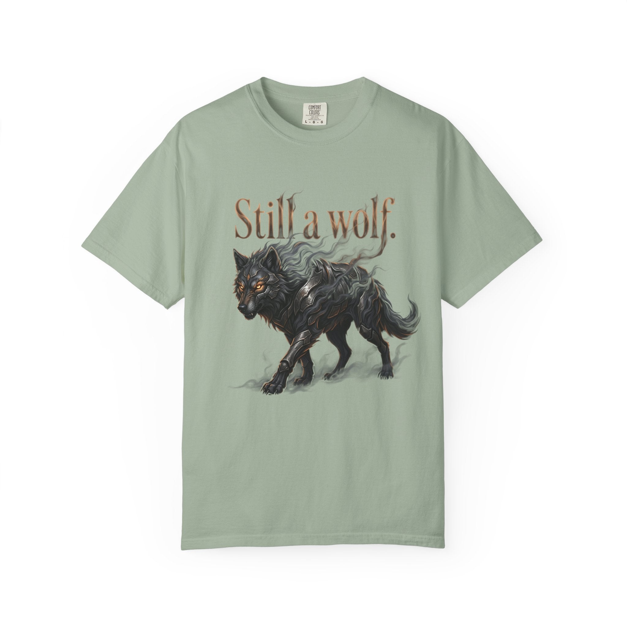 PRB Still a Wolf T-Shirt — Dark Wolf Graphic Tee by Printify