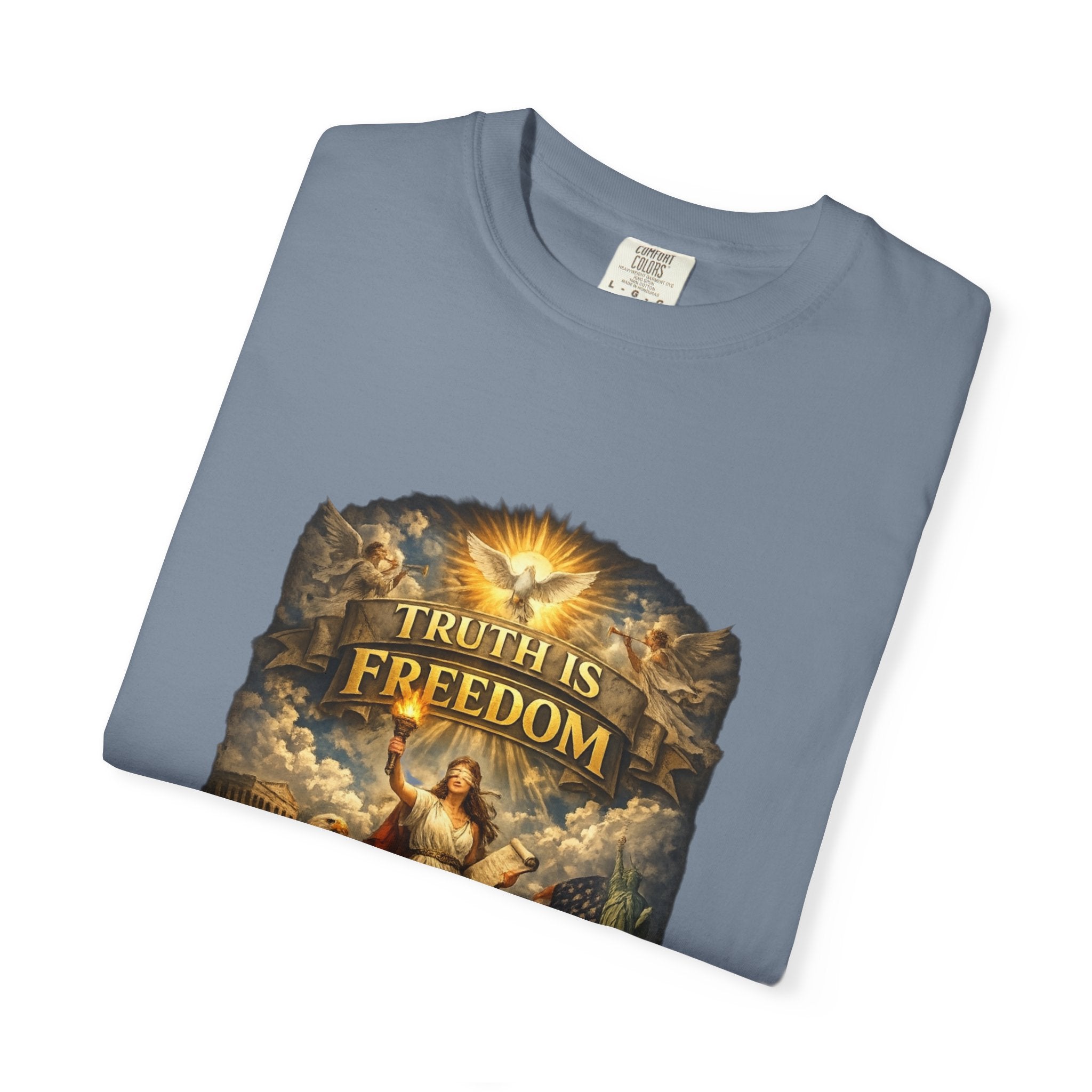 PRB Truth Is Freedom Graphic T-Shirt by Printify