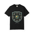 Power Runs Black PRB "Wear The Code" Mystic Shield T-Shirt — Geometric Sigil Graphic Tee by Power Runs Black