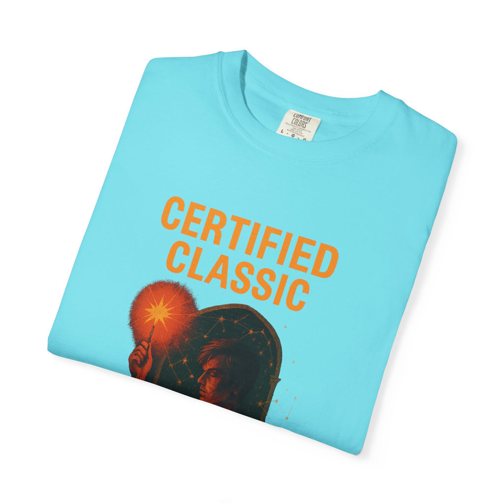 PRB Certified Classic head silhouette holding light bulb T-shirt | vintage inspired graphic tee by Power Runs Black