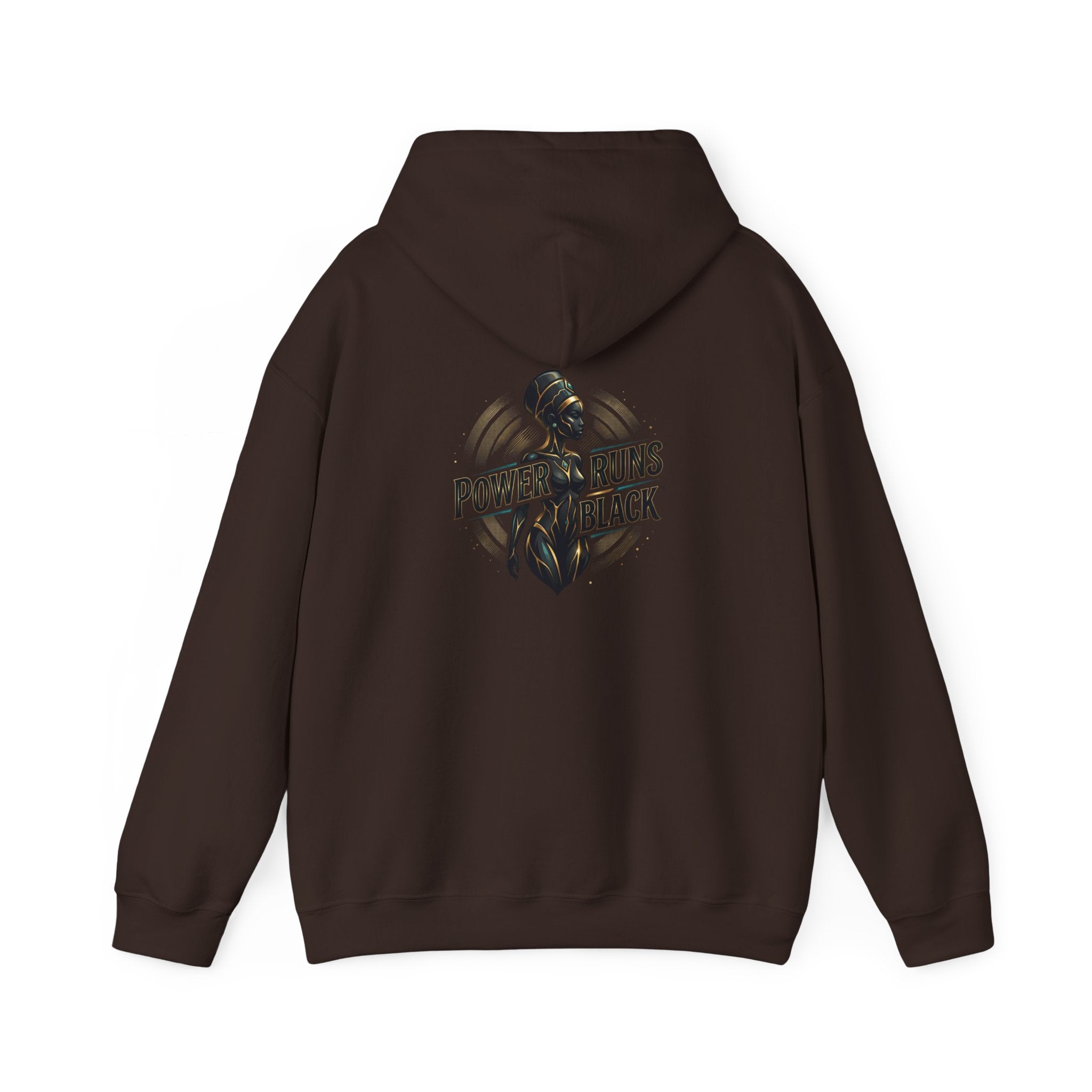 Power Runs Black PRB Logo hoodie Ascension State CROWN design by Power Runs Black