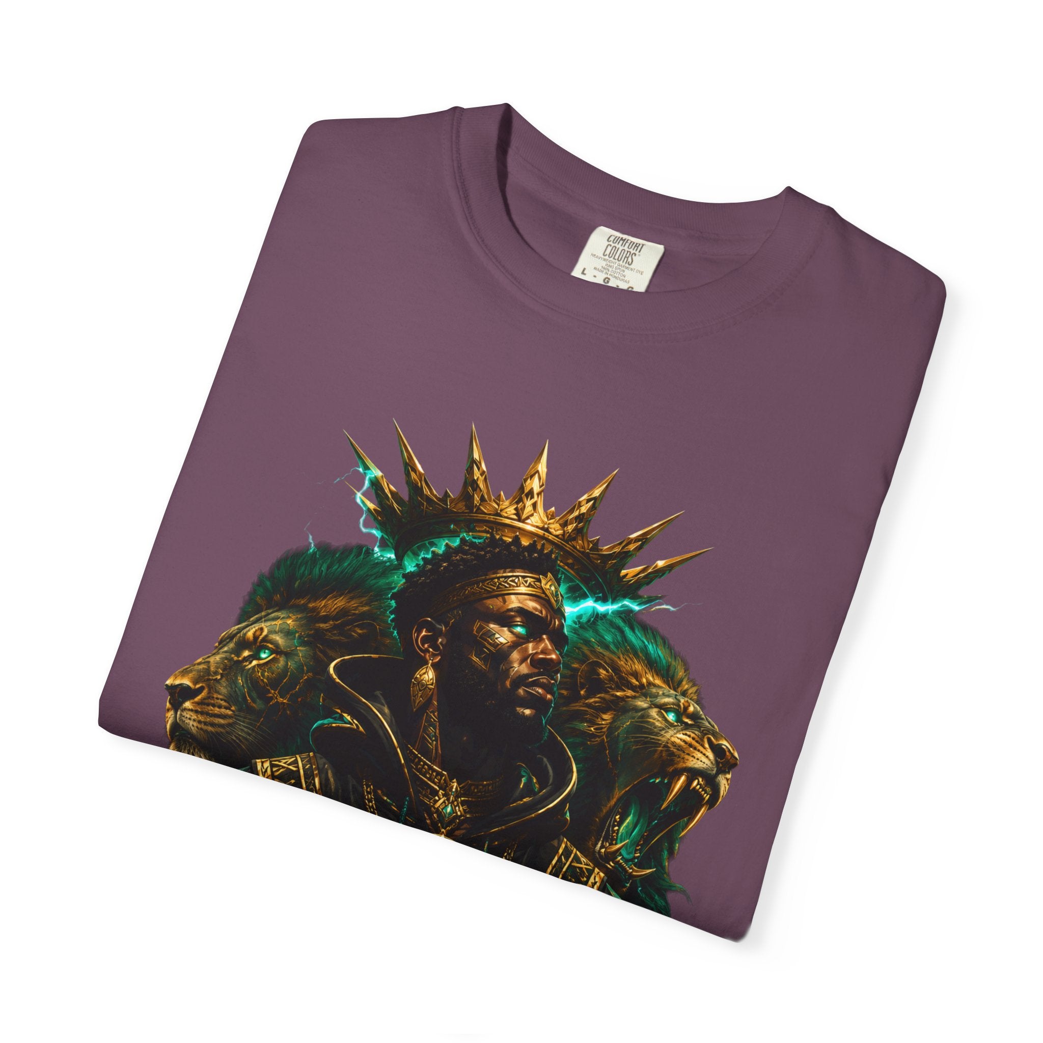 Power Runs Black PRB Green Angel Graphics Tee by Power Runs Black