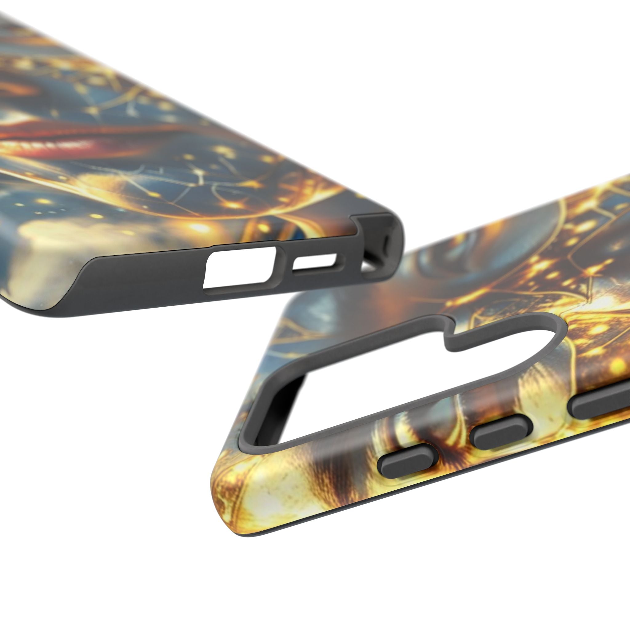 PRB Galactic Portrait Tough Case | Cosmic Face Phone Case, Starry Nebula Design by Printify