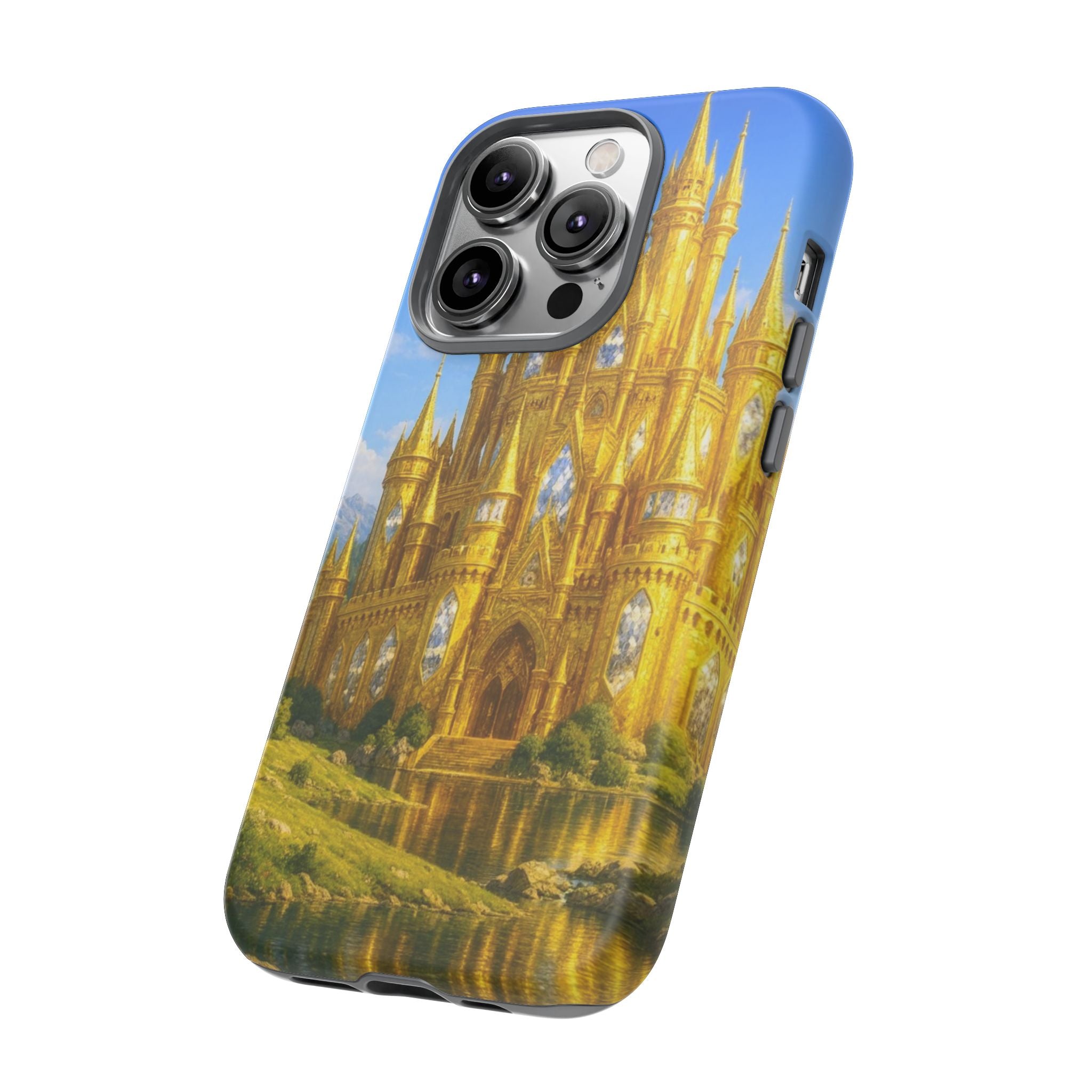 PRB Golden Castle iPhone Case | Fantasy Palace Phone Case by Printify