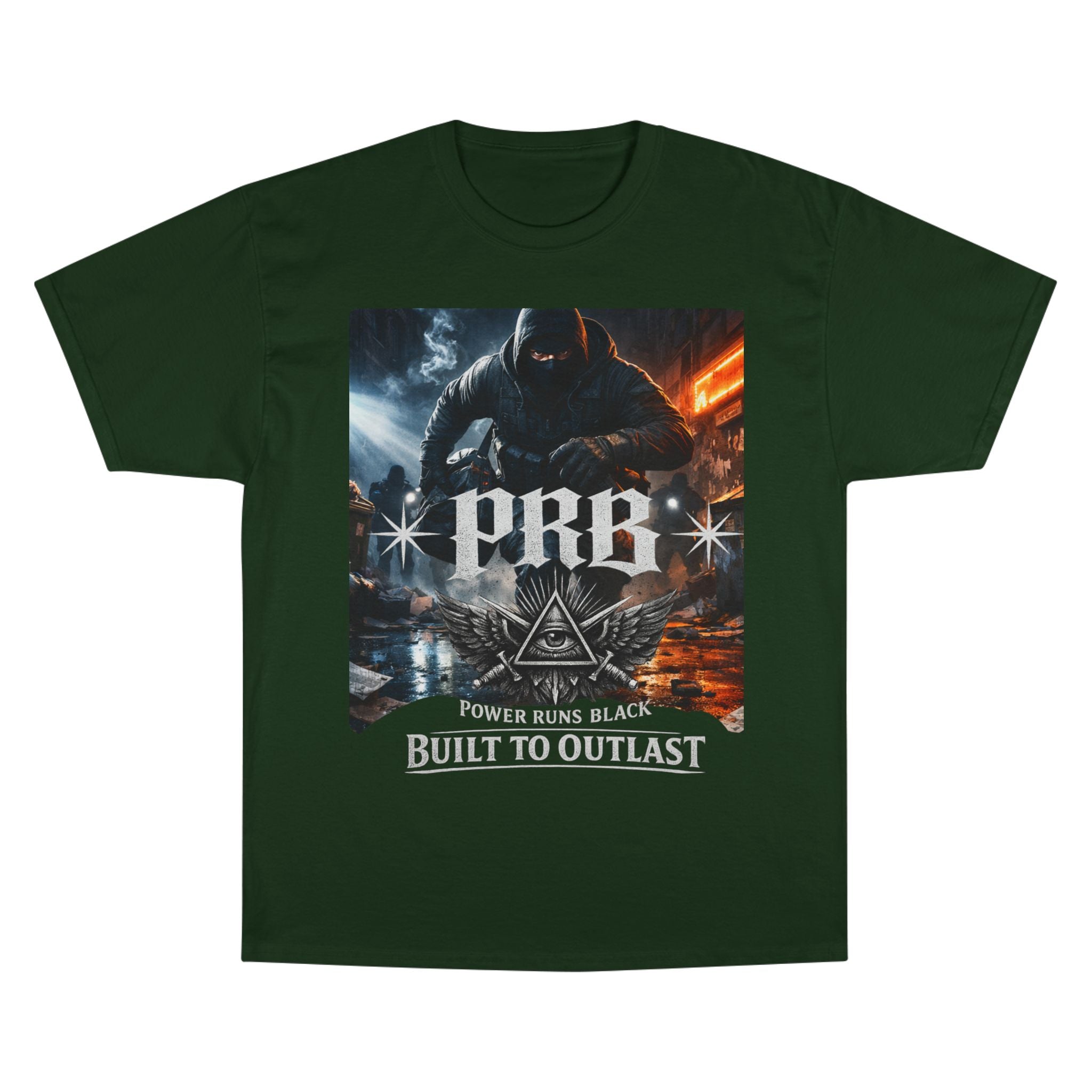 PRB 'Built to Outlast' Graphic Tee by Printify
