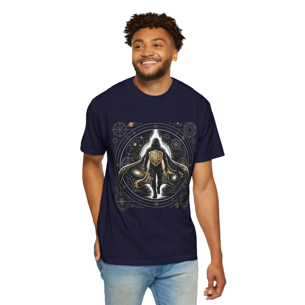 PRB Manta Ray Crest T-Shirt | Ornate Nautical Illustration by Printify