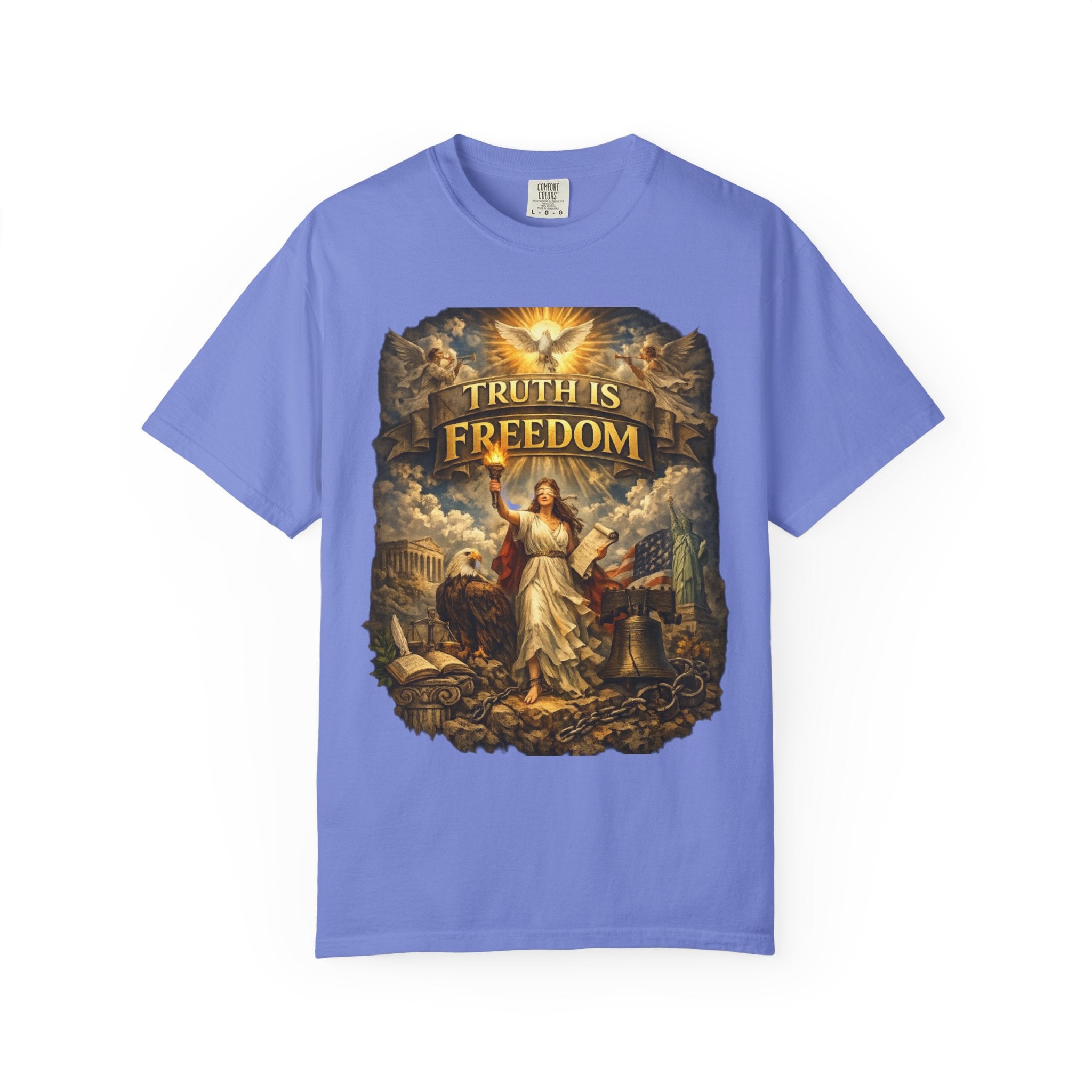 PRB Truth Is Freedom Graphic T-Shirt by Power Runs Black