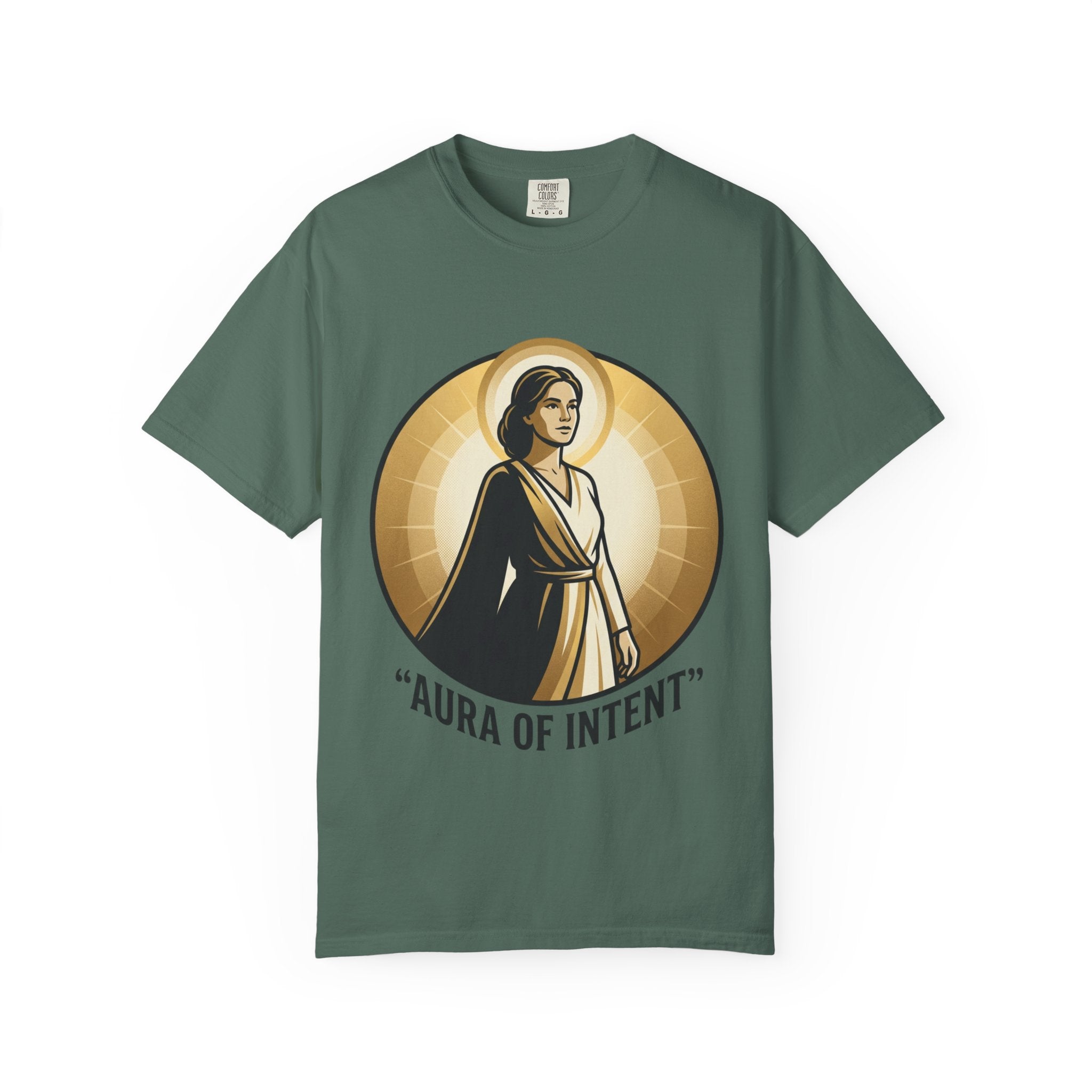 Power Runs Black Aura of Intent T-Shirt by Power Runs Black