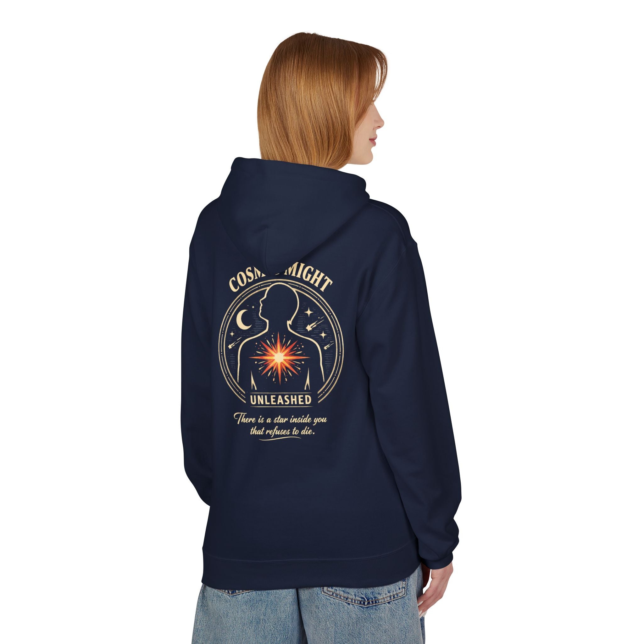 PRB Starforged Flex Cosmic Might Unleashed Hoodie — Unleashed Starburst Graphic Pullover by Power Runs Black