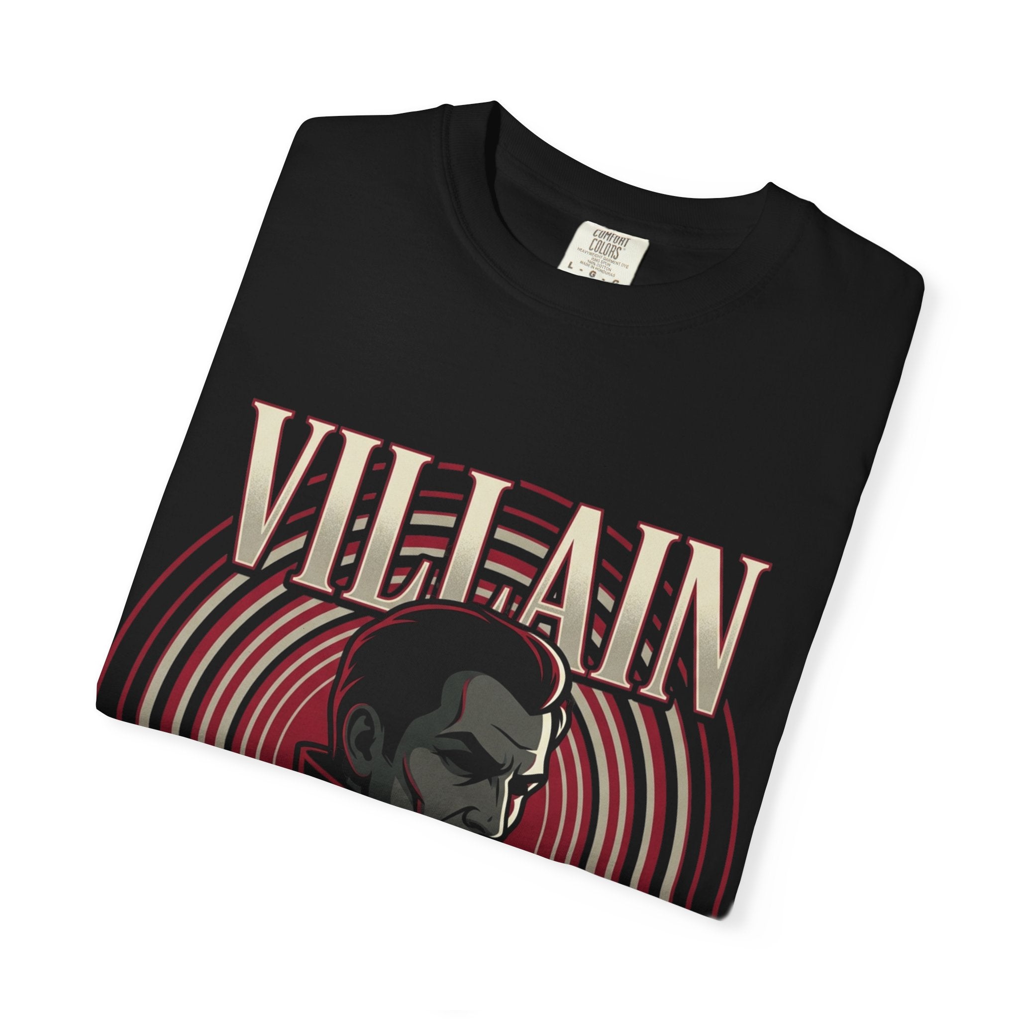 Power Runs Black Villain Portrait T-Shirt — "What Are You?" Graphic Tee by Power Runs Black