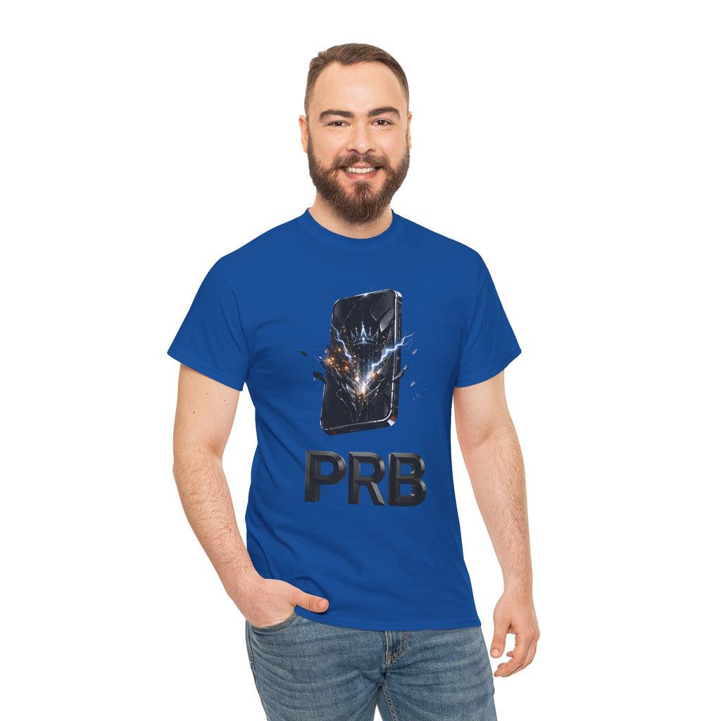 PRB Phone Smash Graphic Tee by Printify
