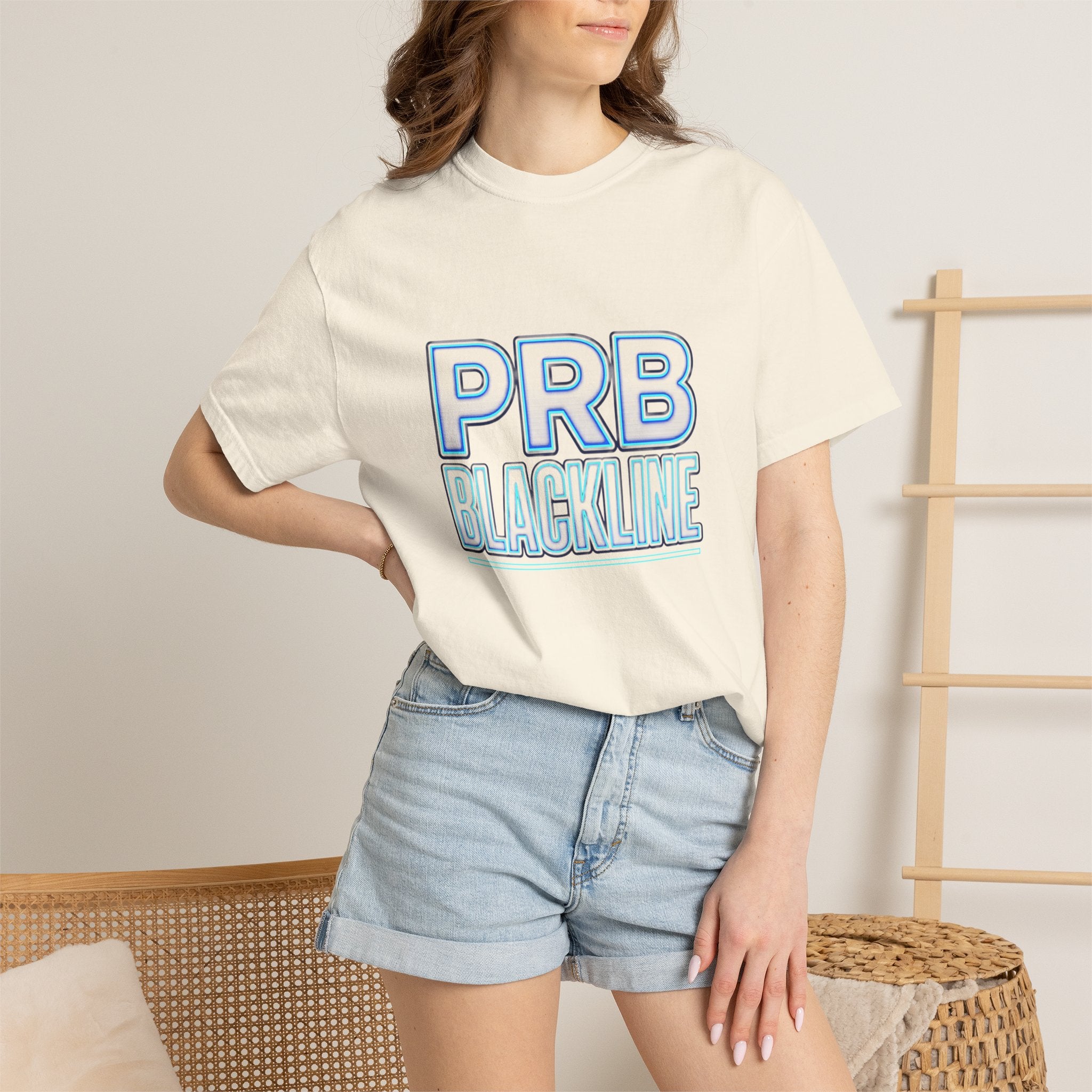 PRB Blackline Graphic T-shirt | Vector Ops Unit Tech Logo by Power Runs Black