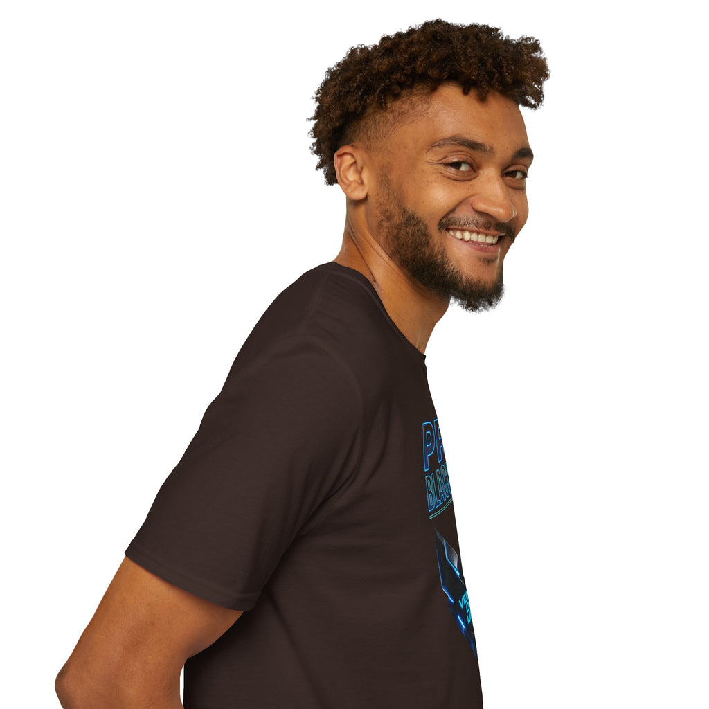 PRB Blackline Vector Ops T-Shirt by Power Runs Black