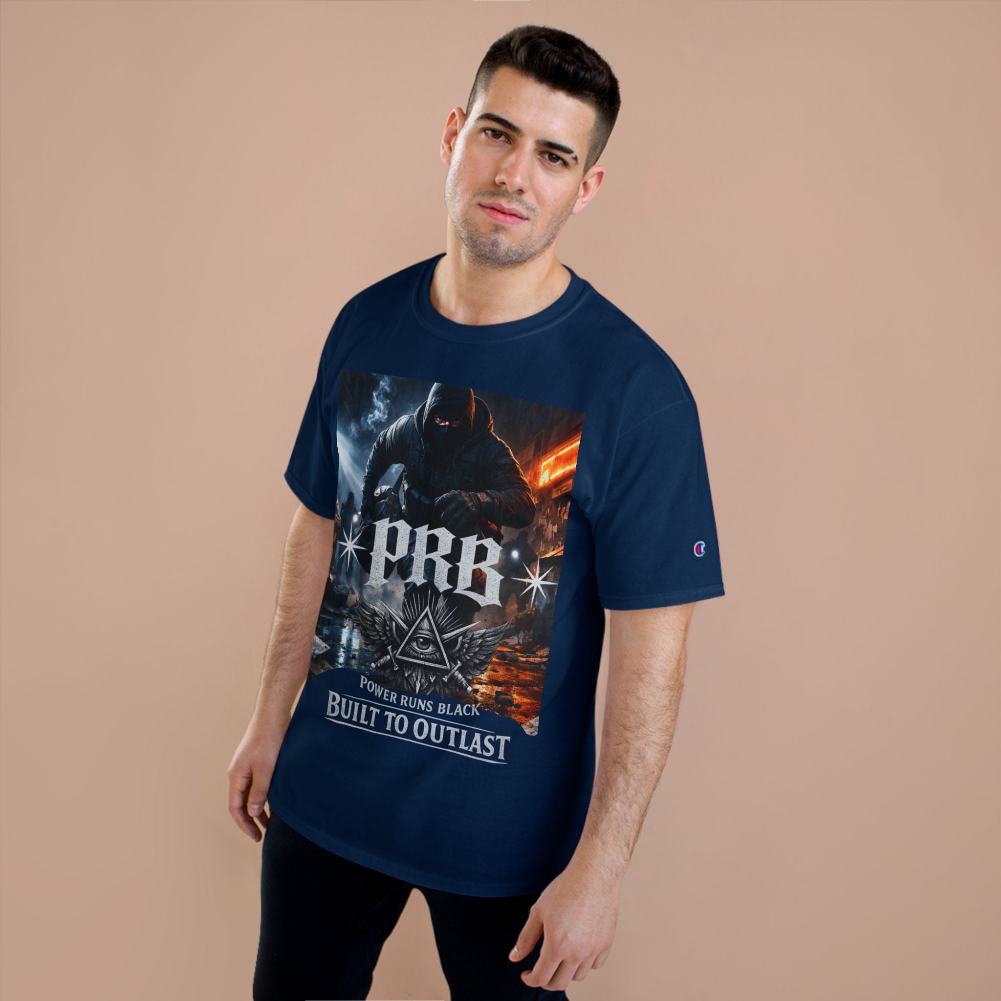 PRB 'Built to Outlast' Graphic Tee by Printify