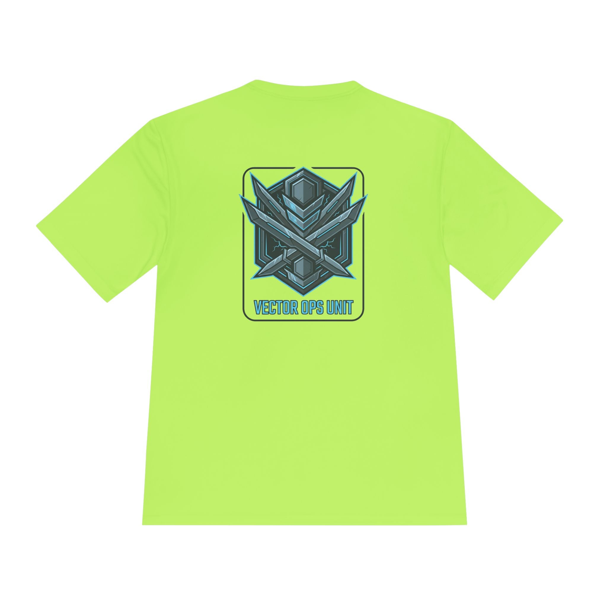 Power Runs Black PRB Blackline Vector Ops Unit Graphics Tee by Power Runs Black