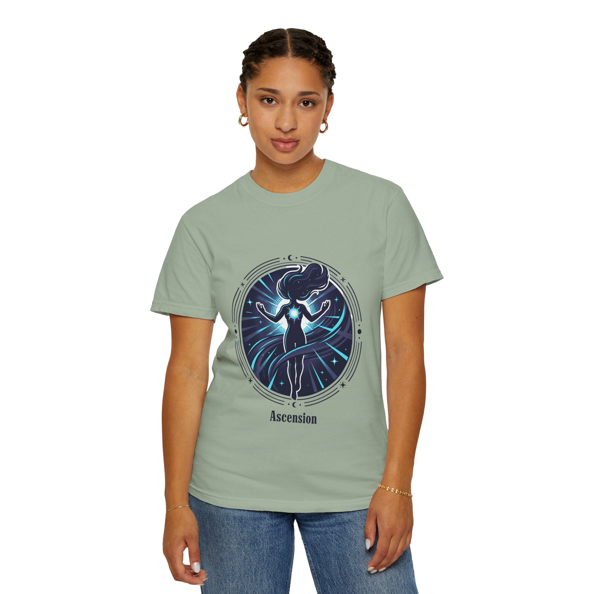 Power Runs Black PRB Ascension T-Shirt — Spiritual Energy Graphic Tee by Power Runs Black