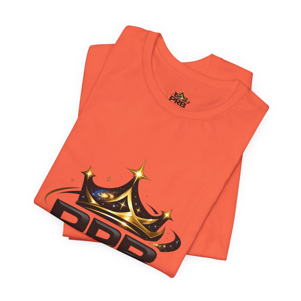 PRB Crown Tee — Graphic Logo T-Shirt by Power Runs Black