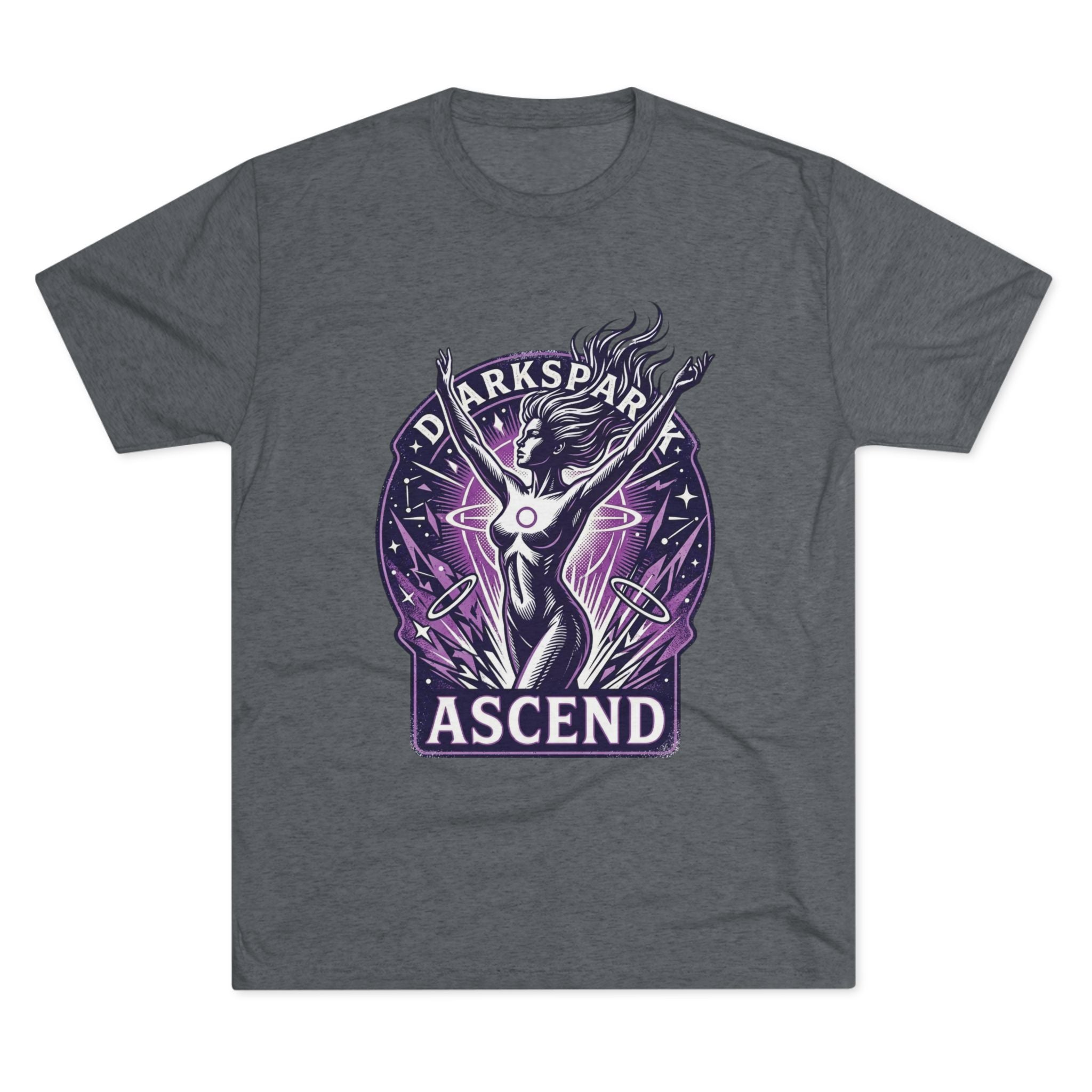 Power Runs Black PRB Ascend Space Goddess Tee — "Parkspark Ascend" Retro Sci‑Fi Graphic T-Shirt by Power Runs Black