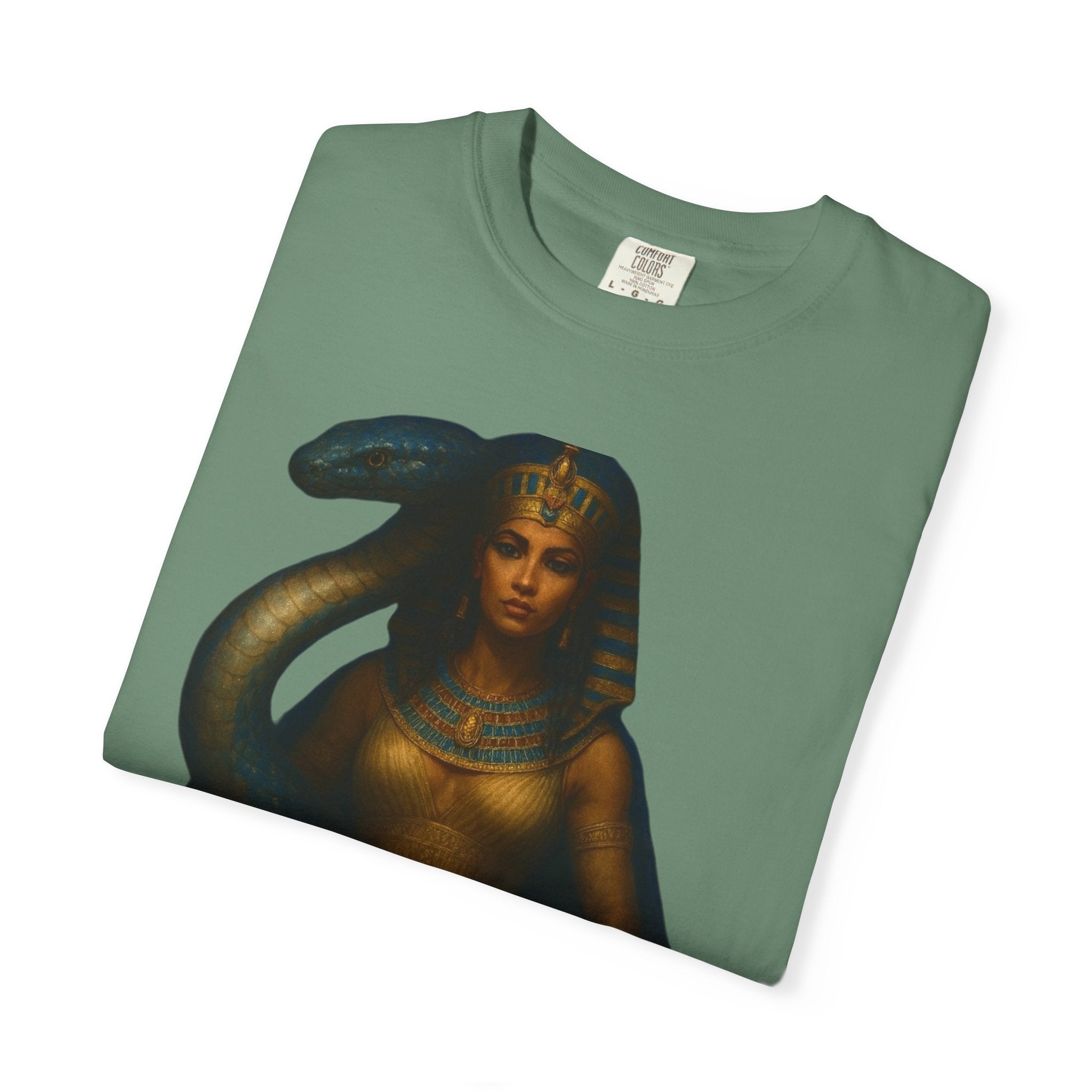 PRB Egyptian Goddess with Snake T-Shirt | Pharaoh Serpent Art Tee by Printify