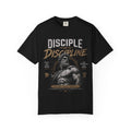 Printify PRB Disciple of Discipline T-Shirt — Motivational Vintage Greek Warrior Tee - T-Shirt