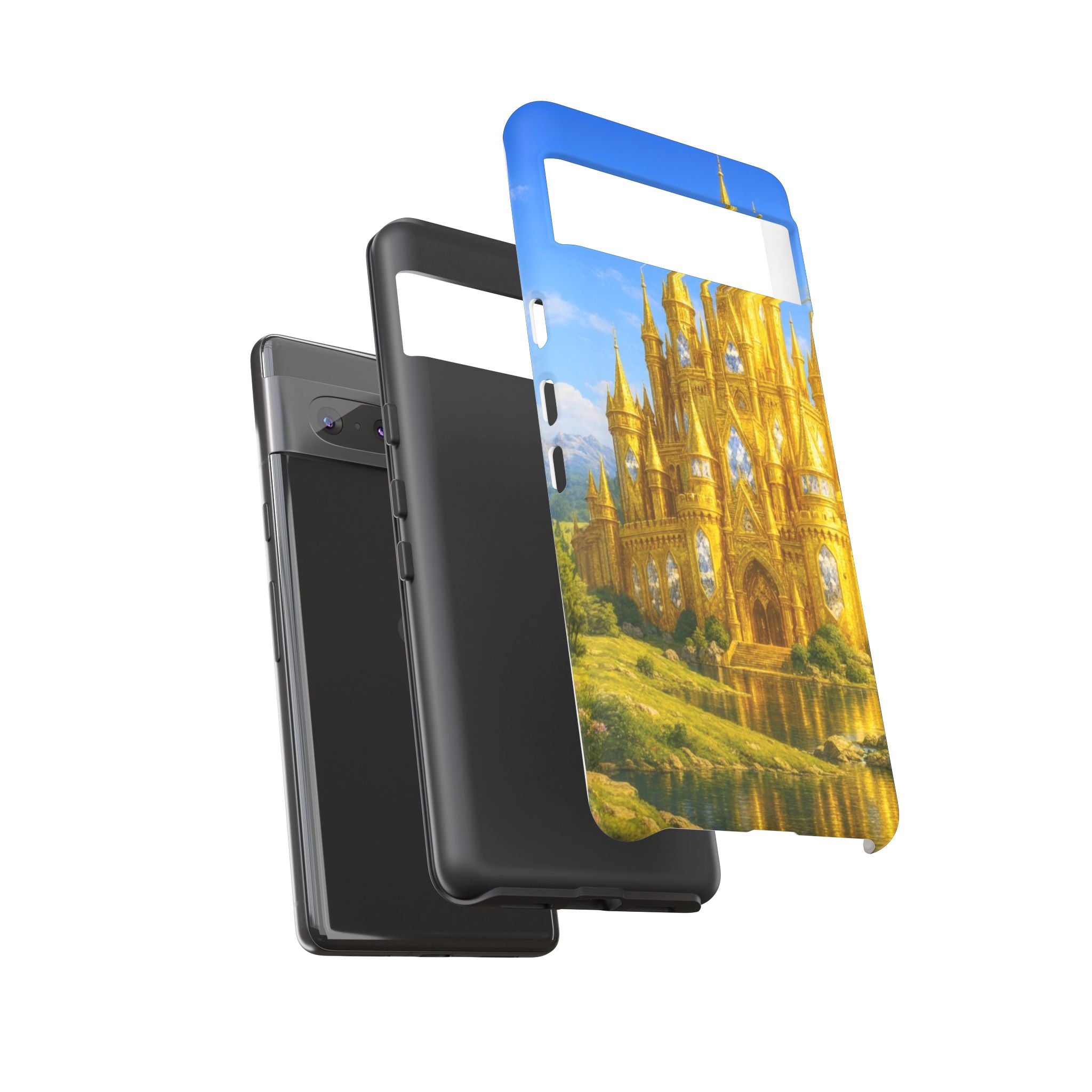 PRB Golden Castle iPhone Case | Fantasy Palace Phone Case by Printify