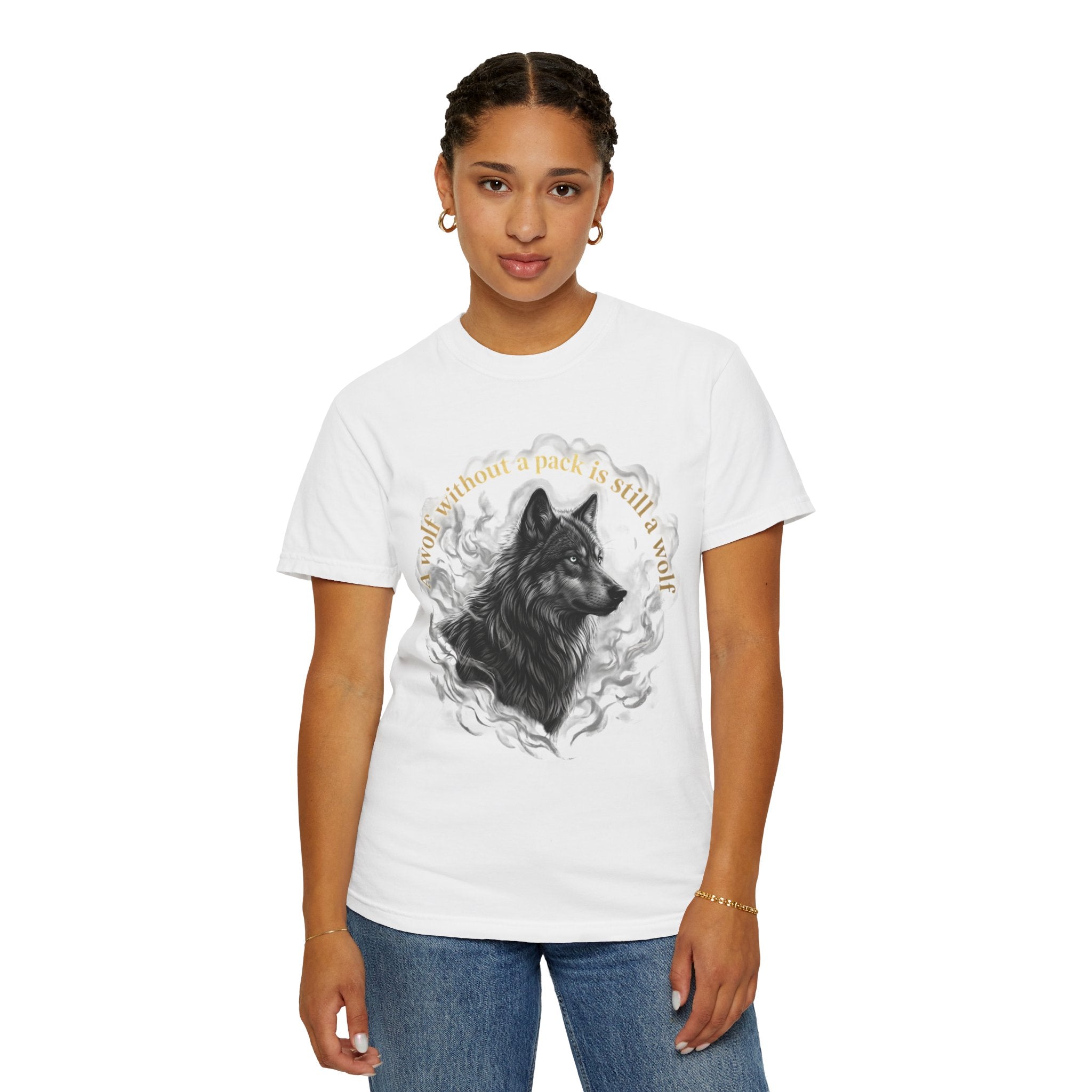 PRB Wolf Portrait T-Shirt — "You’ll Shoot Your Eye Out" Vintage Graphic Tee by Printify