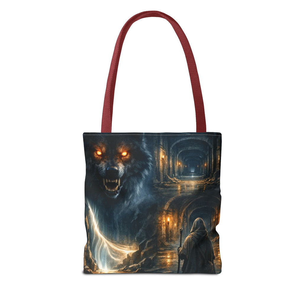 PRB The Echo Hounds Illustration Tote Bag | Gothic Horror Artwork by Power Runs Black
