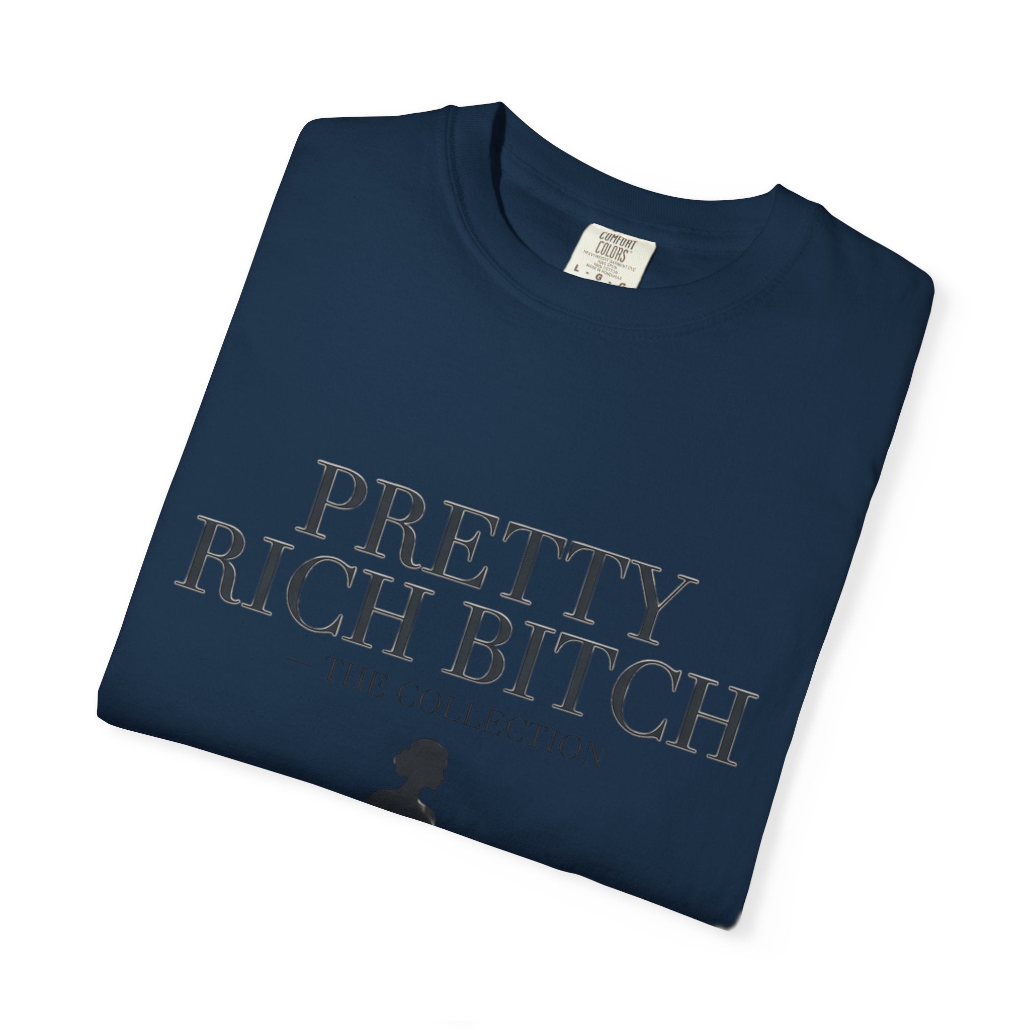 Pretty Rich Bitch The Collection by PRB Tee — Feminine Confidence Graphic T-Shirt by Power Runs Black
