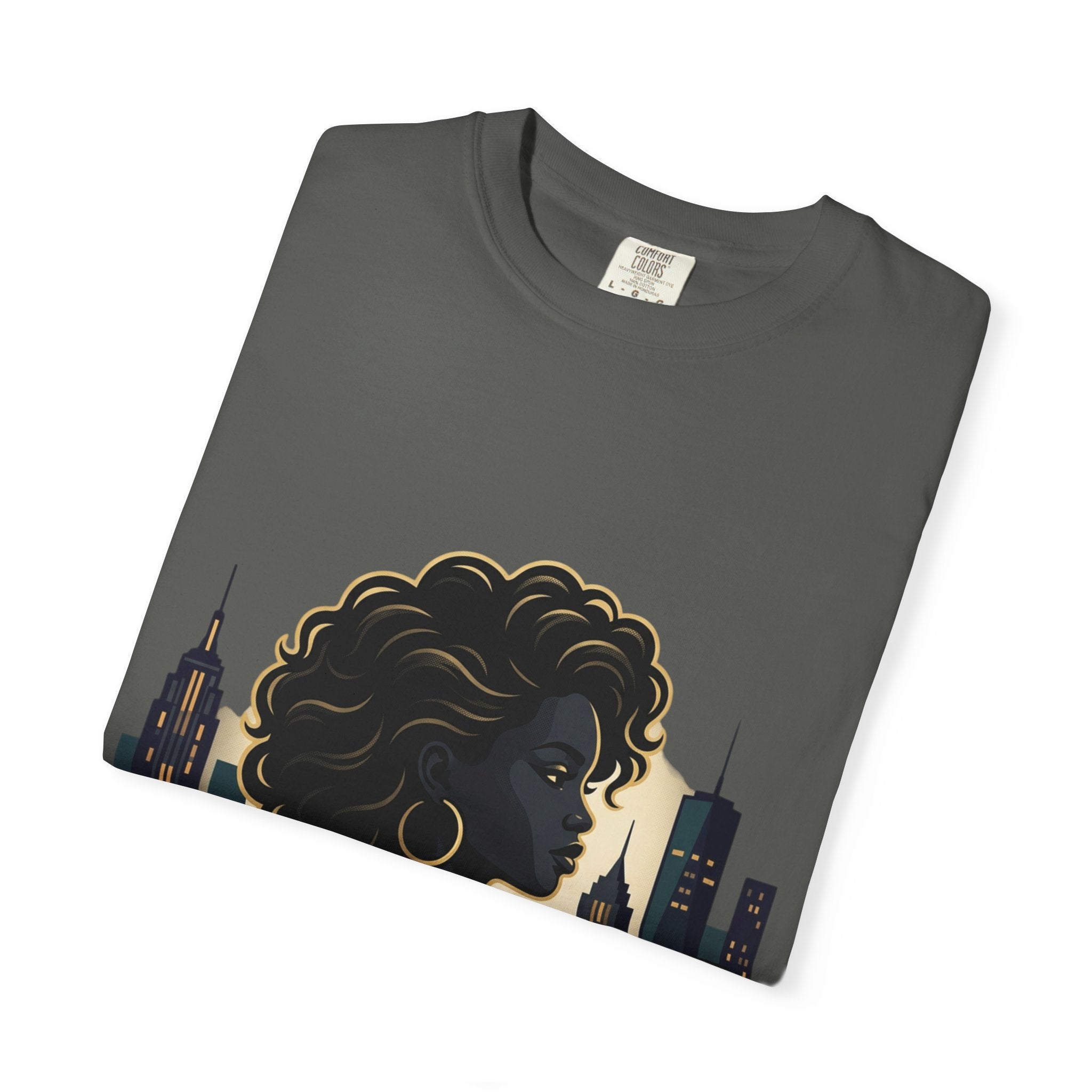 Pretty Rich Bitch The Collection by PRB Urban Goddess Noir T-Shirt — "Urban Goddess Noir" Graphic Tee by Power Runs Black