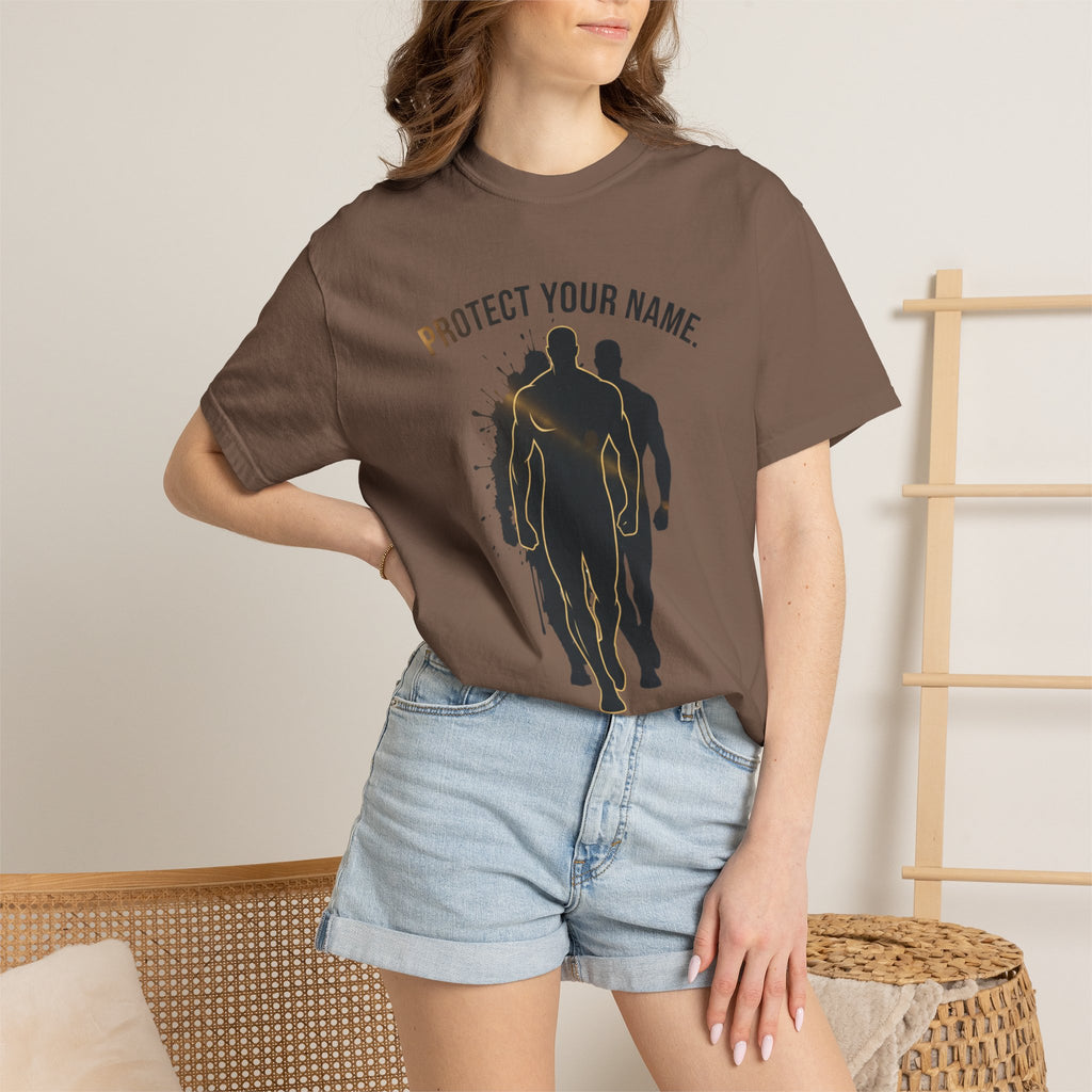 PRB Protect Your Name silhouette trio design T-Shirt | Loyalty is a Weapon graphic tee by Printify