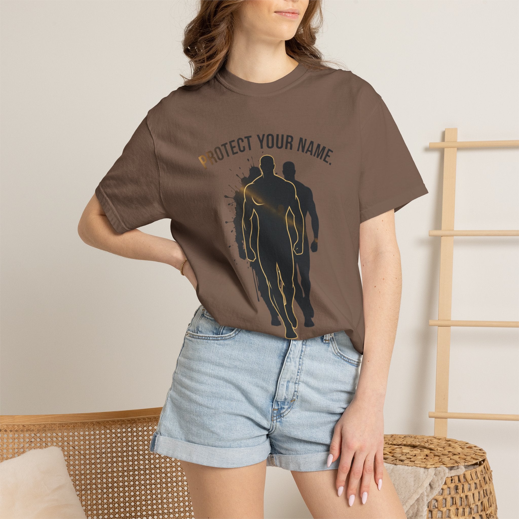 PRB Protect Your Name silhouette trio design T-Shirt | Loyalty is a Weapon graphic tee by Printify
