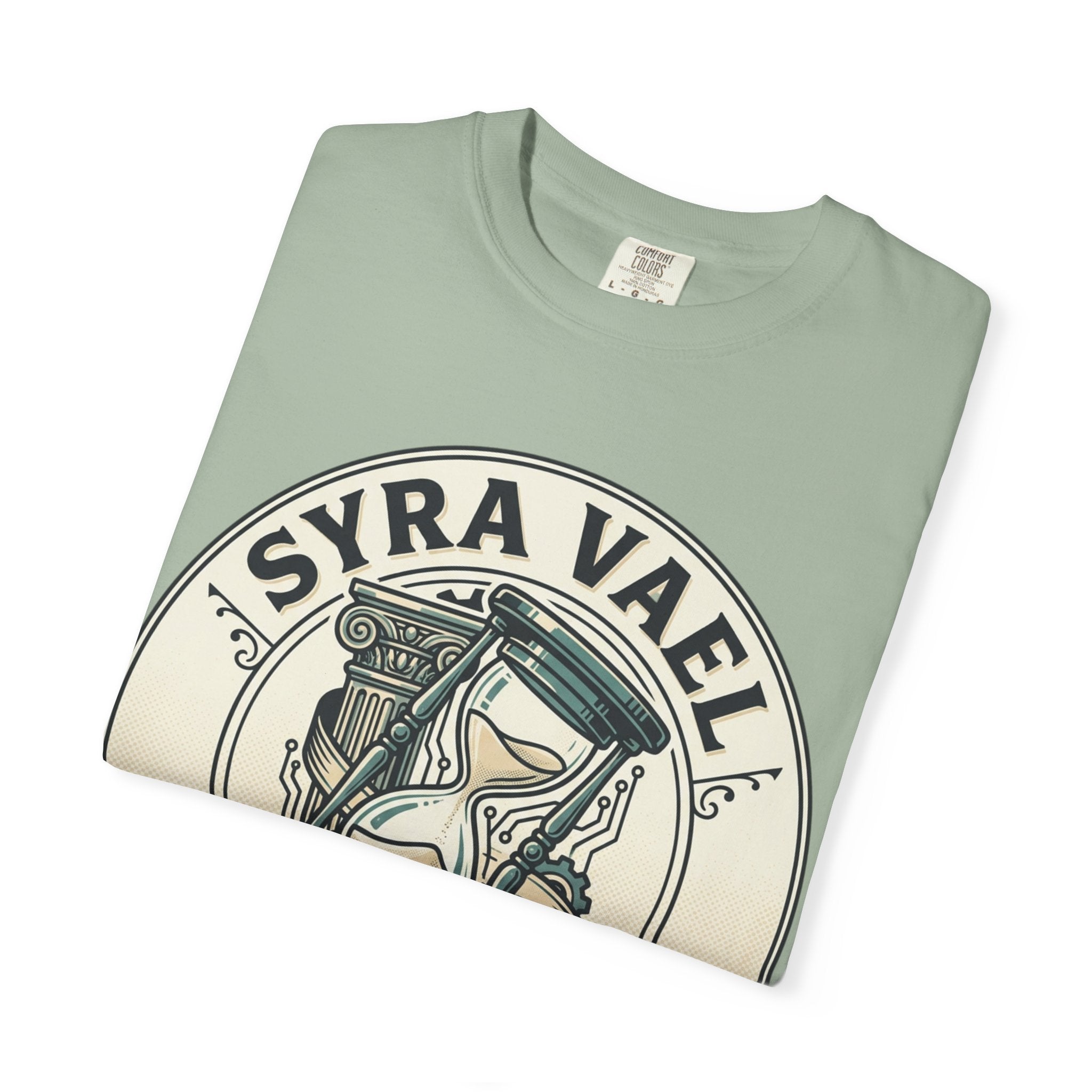 Power Runs Black PRB Syra Vael Hourglass Emblem T-Shirt by Power Runs Black