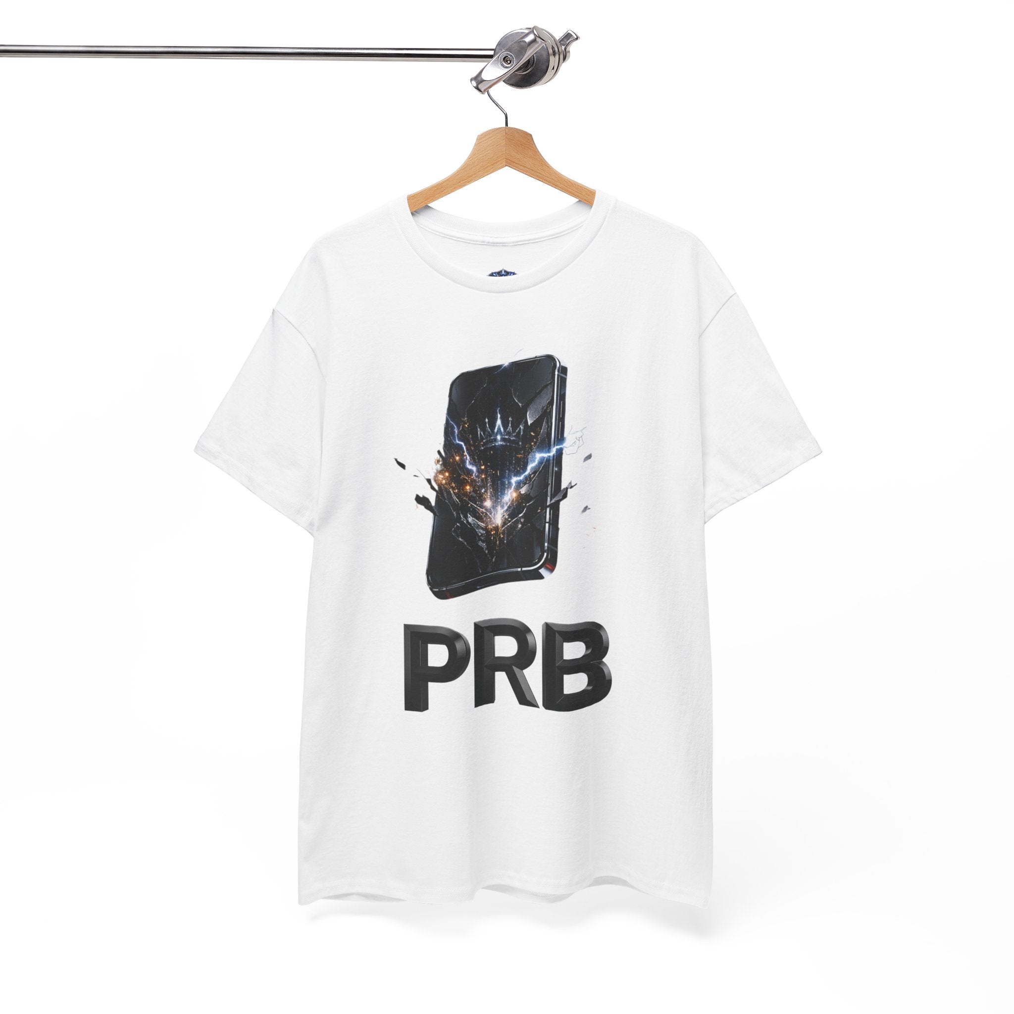 PRB Phone Smash Graphic Tee by Printify