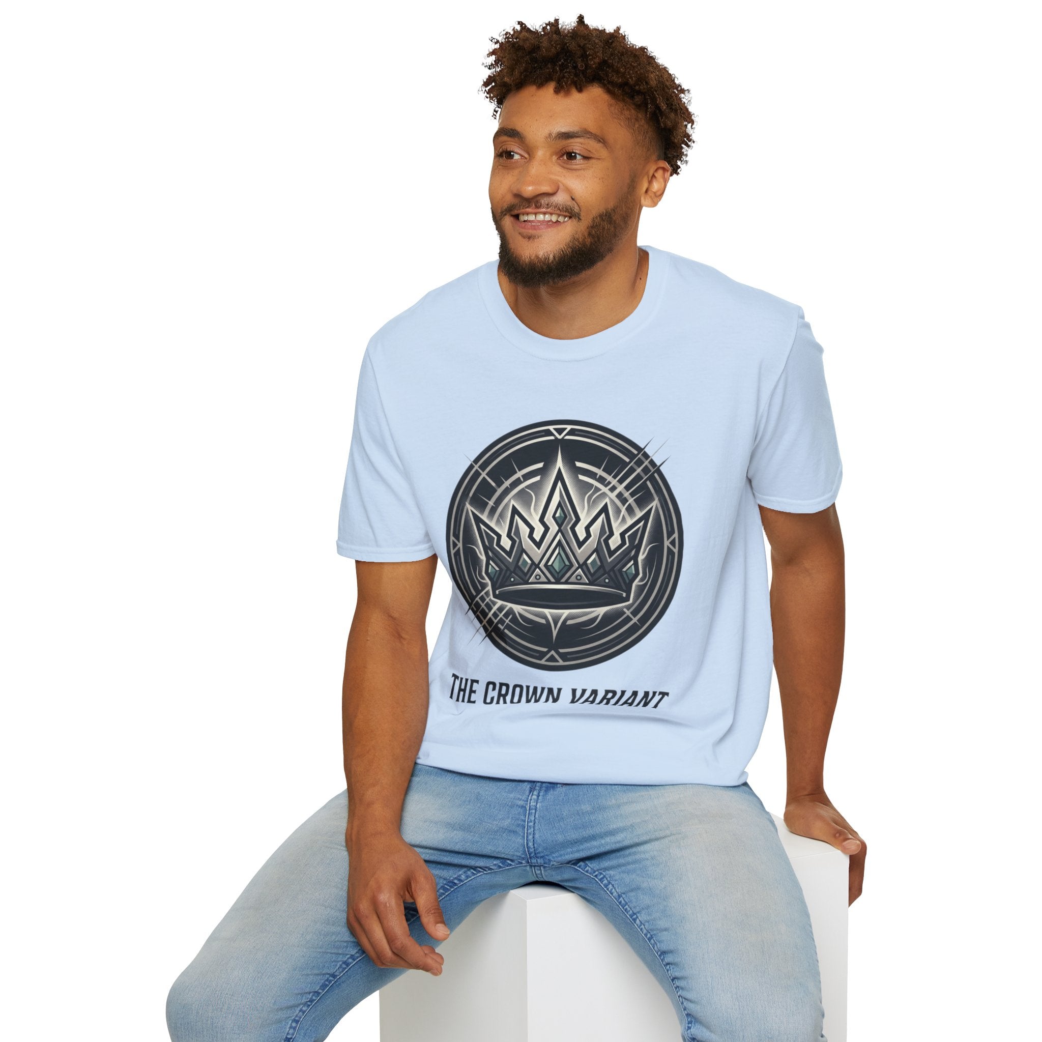 Power Runs Black PRB Crown Variant Graphic T-Shirt — The Crown Variant Emblem by Power Runs Black
