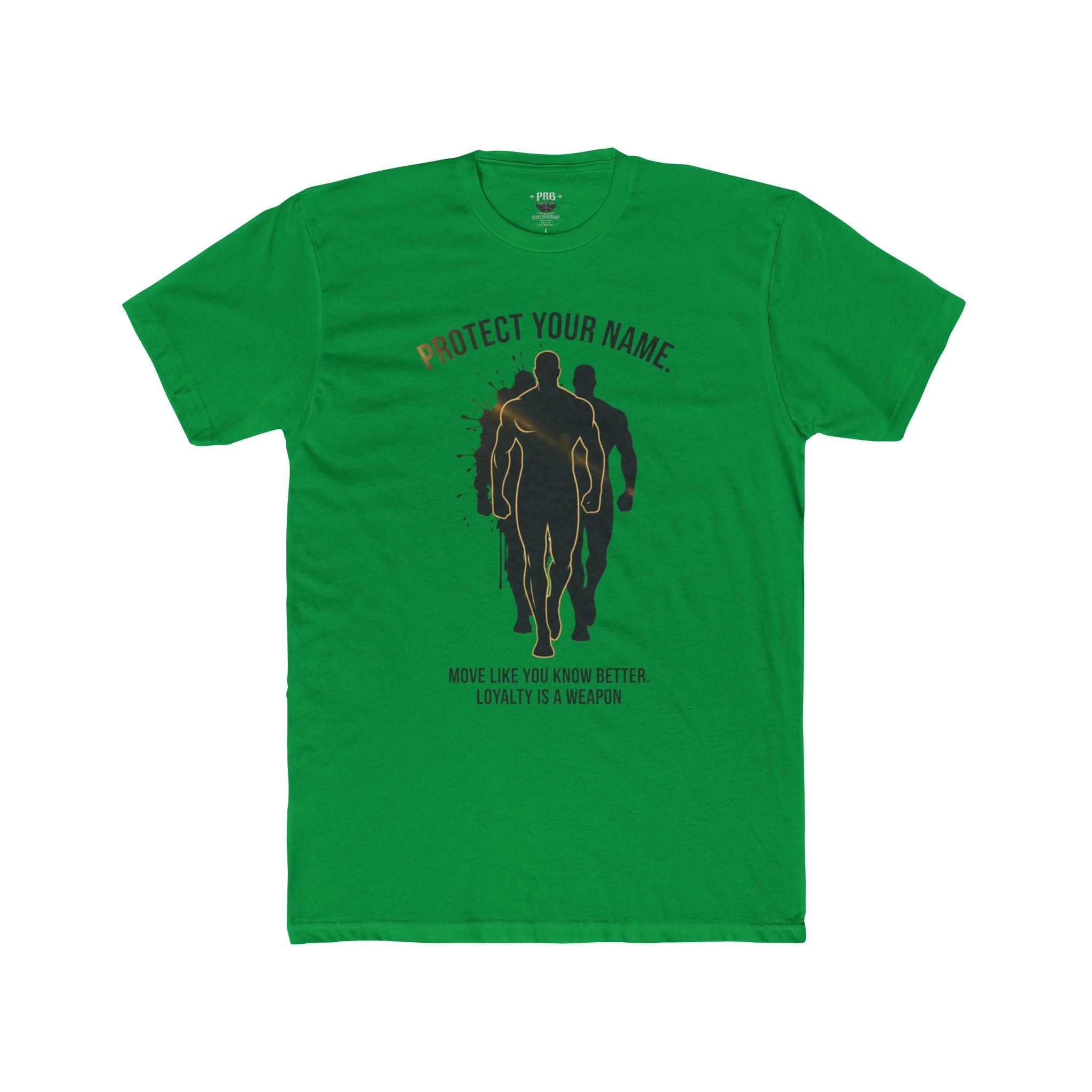 PRB Protect Your Name Tee — Military/Veteran Tribute Crewneck by Power Runs Black