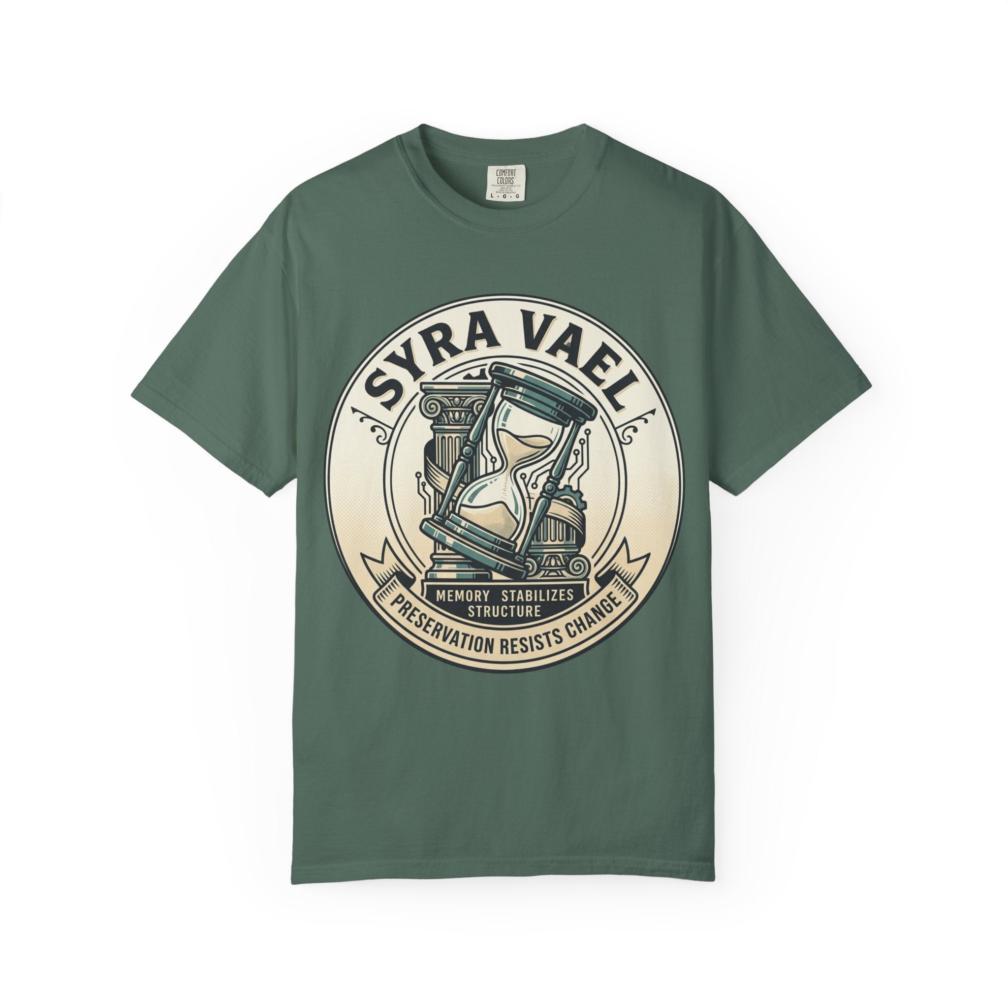 Power Runs Black PRB Syra Vael Hourglass Emblem T-Shirt by Power Runs Black