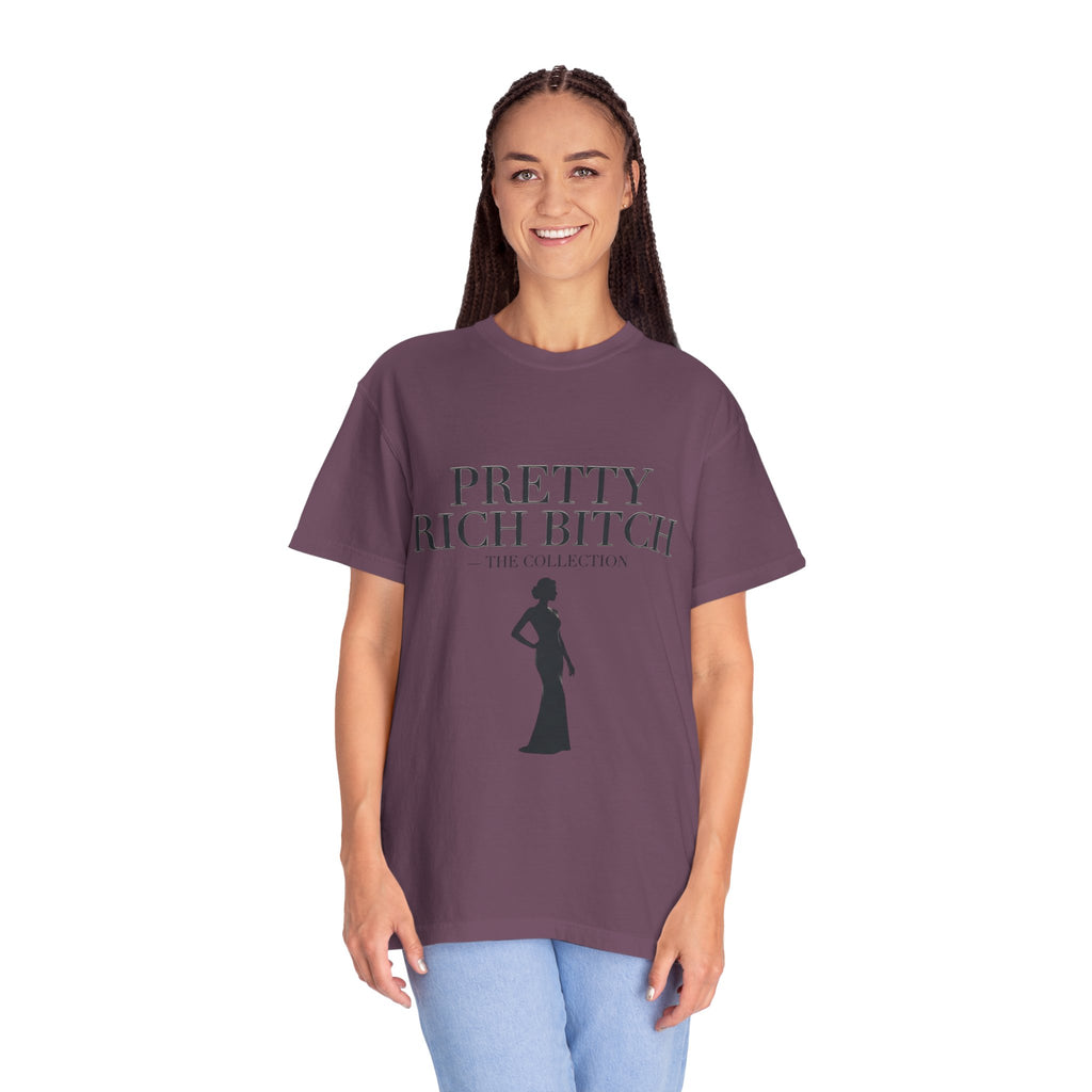Pretty Rich Bitch The Collection by PRB Tee — Feminine Confidence Graphic T-Shirt by Power Runs Black