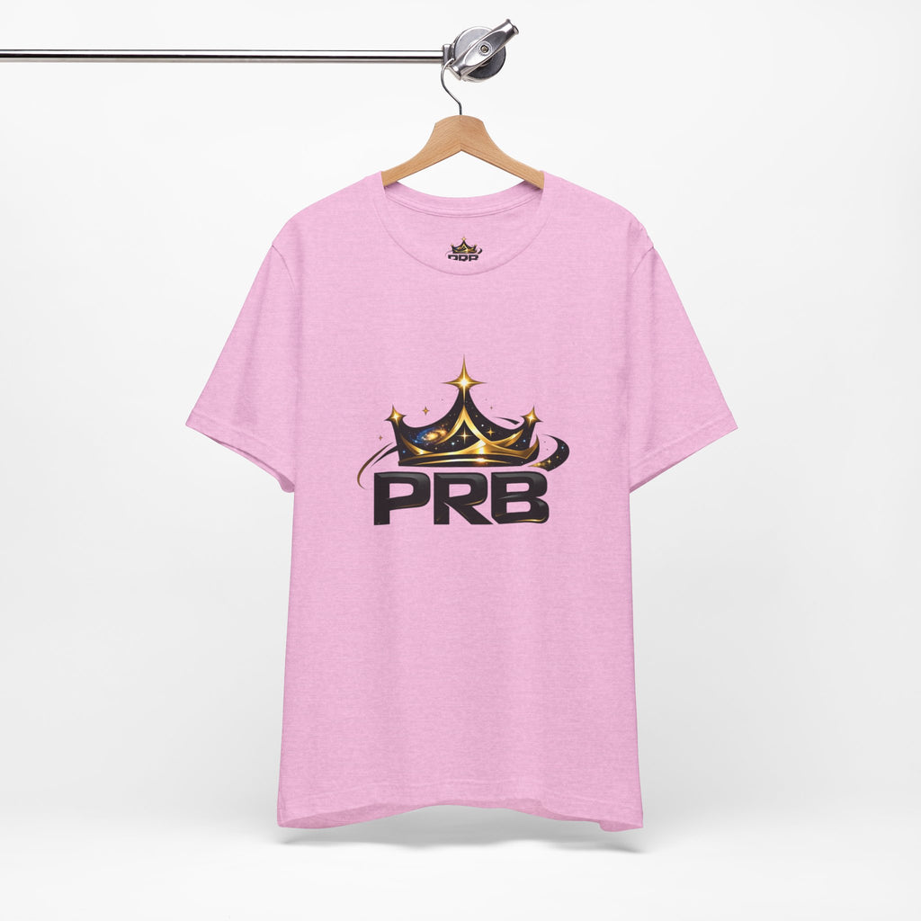 PRB Crown Tee — Graphic Logo T-Shirt by Power Runs Black