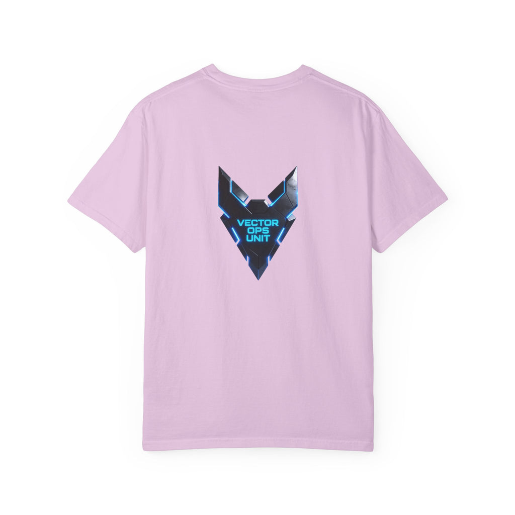 PRB Blackline Graphic T-shirt | Vector Ops Unit Tech Logo by Power Runs Black