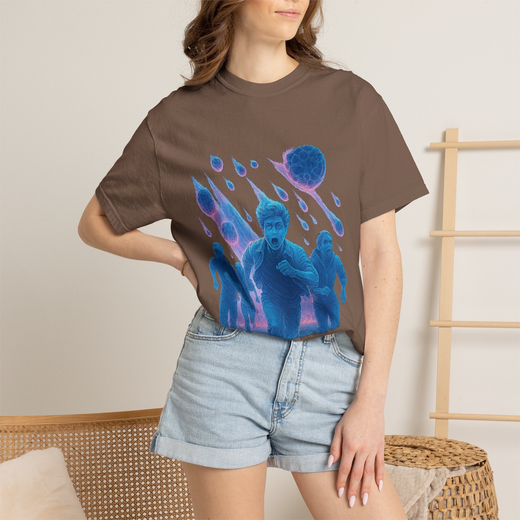 PRB Meteor Shower Survival Graphic Tee by Printify