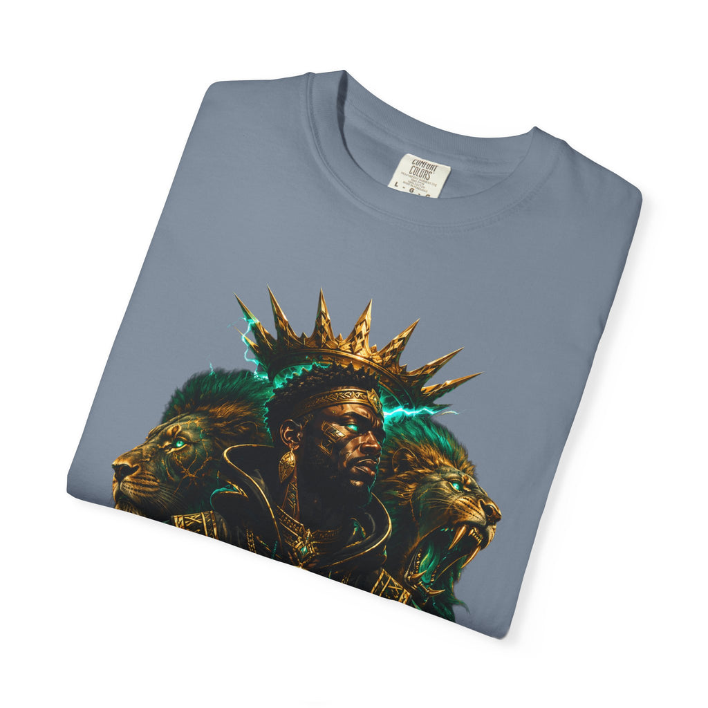 Power Runs Black PRB Green Angel Graphics Tee by Power Runs Black