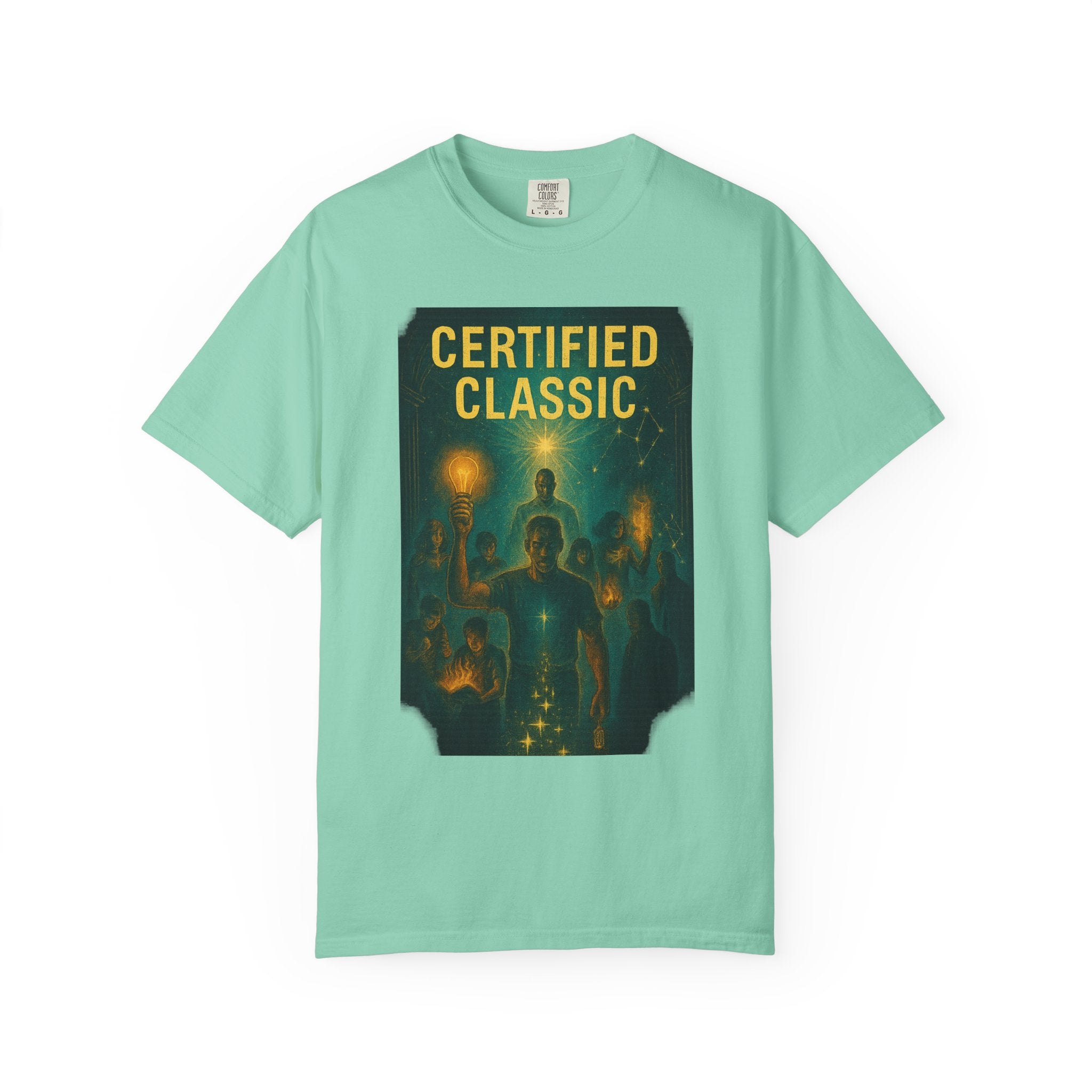 PRB Certified Classic T-Shirt — Vintage Lanterns Graphic Tee by Power Runs Black