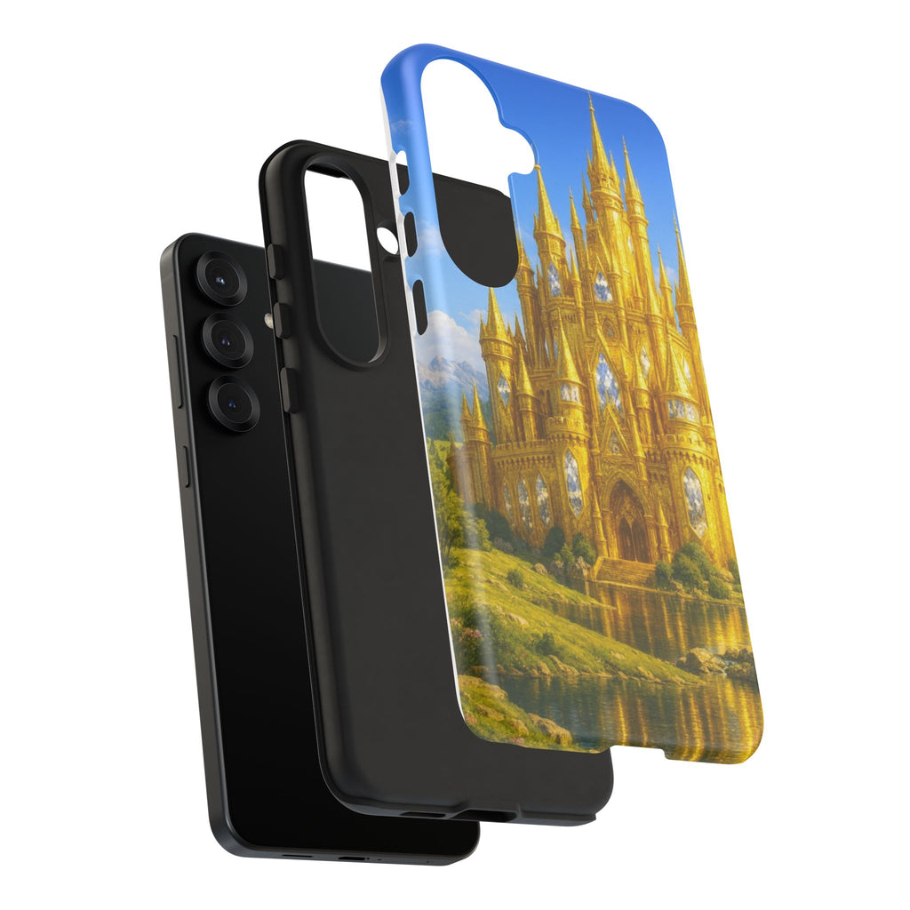 PRB Golden Castle iPhone Case | Fantasy Palace Phone Case by Printify