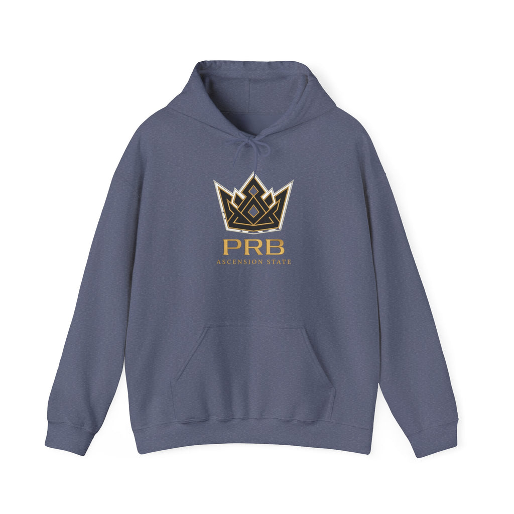 Power Runs Black PRB Logo hoodie Ascension State CROWN design by Power Runs Black