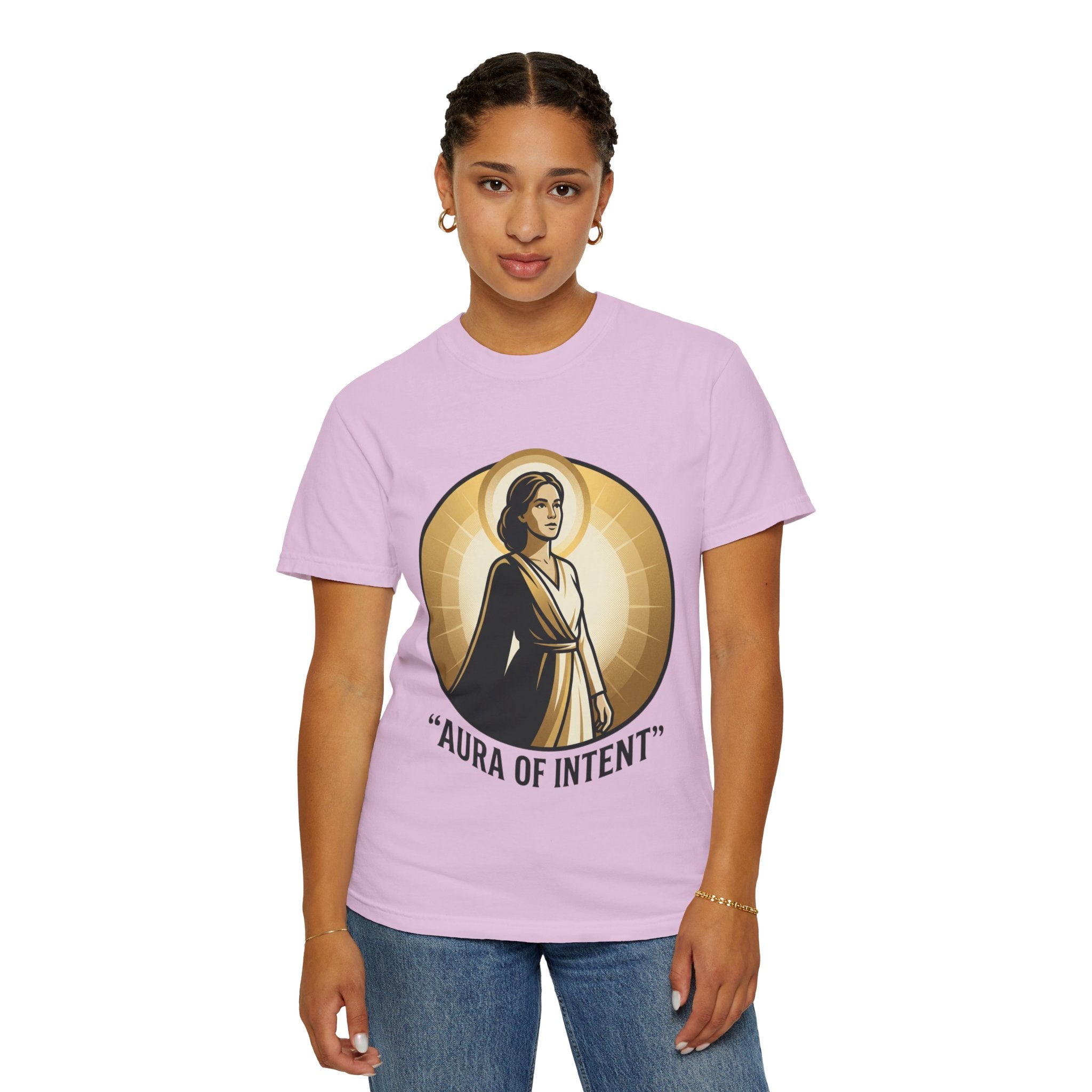 Power Runs Black Aura of Intent T-Shirt by Power Runs Black