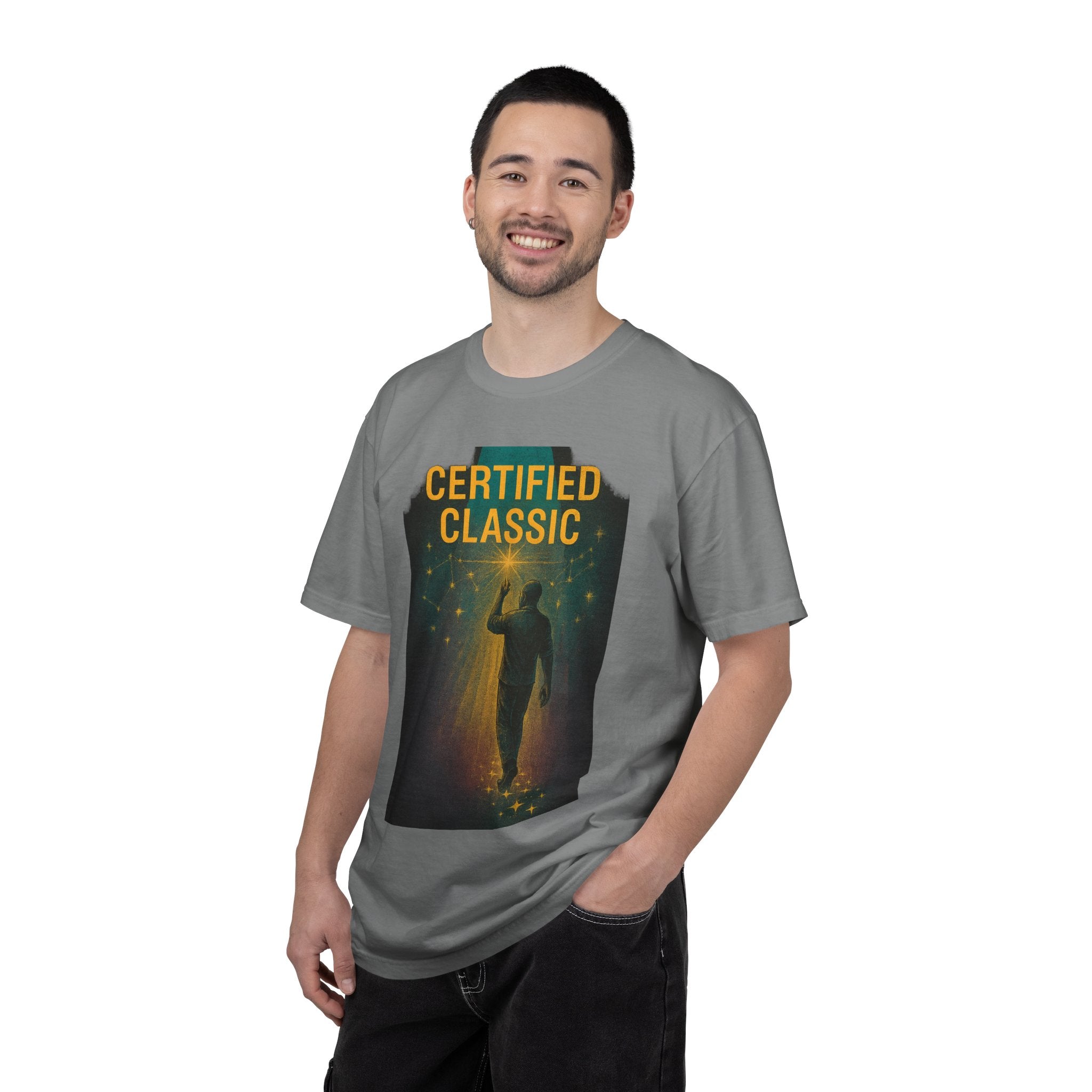 PRB Certified Classic T-Shirt – Vintage Silhouette Graphic Tee by Power Runs Black