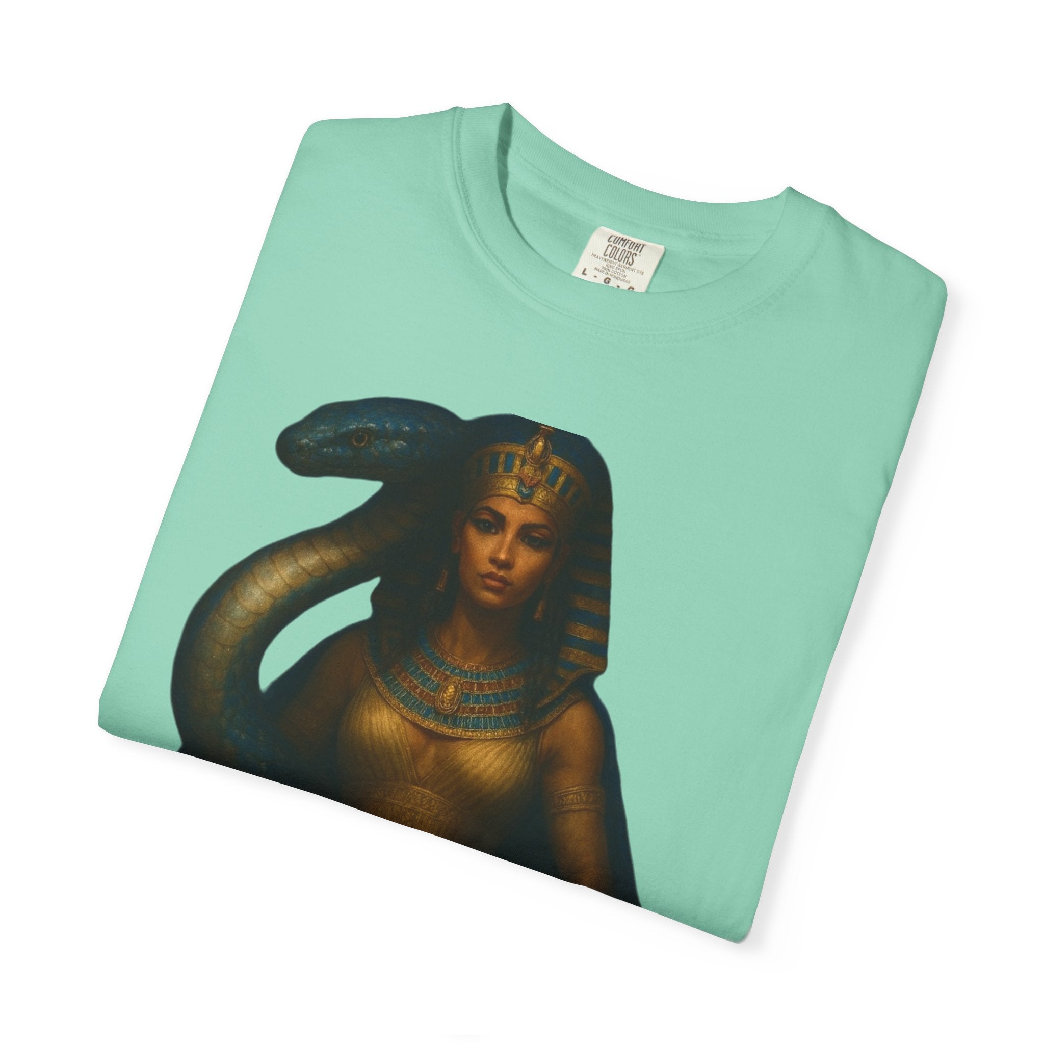 PRB Egyptian Goddess with Snake T-Shirt | Pharaoh Serpent Art Tee by Printify