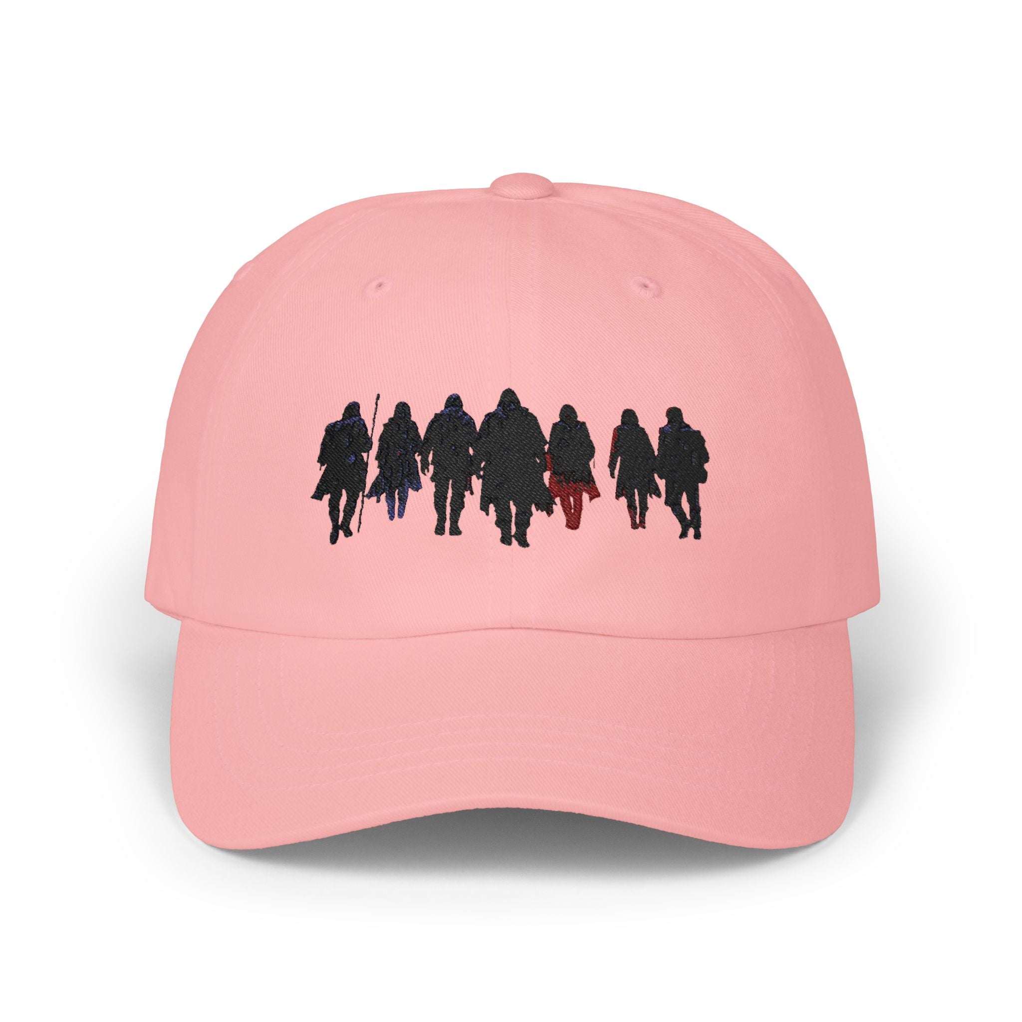 PRB The Starbound Seven Dad Cap — Silhouette Crew Walking Hat by Power Runs Black