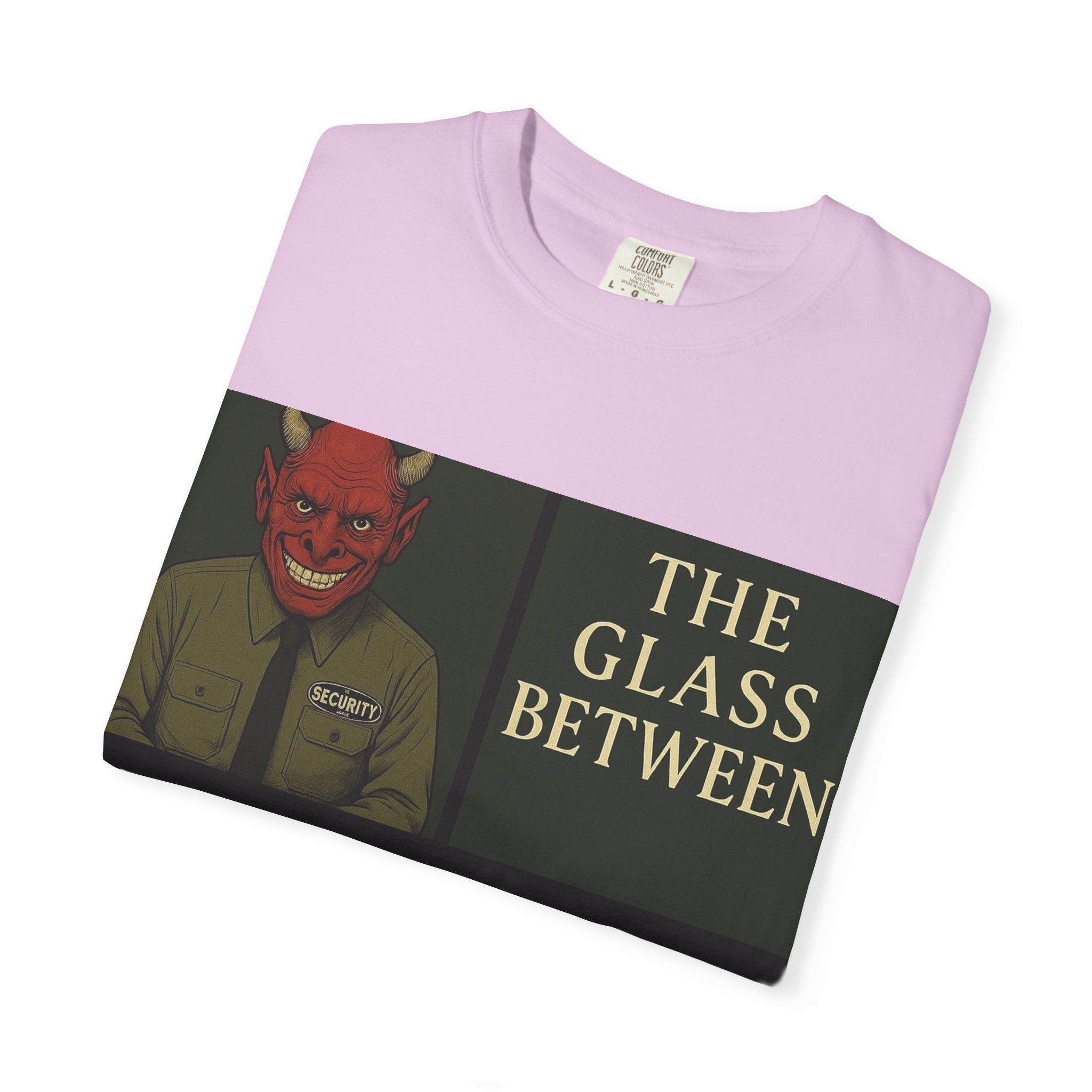 PRB The Glass Between Vintage Collage T-Shirt by Power Runs Black
