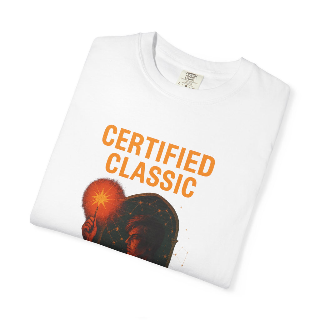 PRB Certified Classic head silhouette holding light bulb T-shirt | vintage inspired graphic tee by Power Runs Black